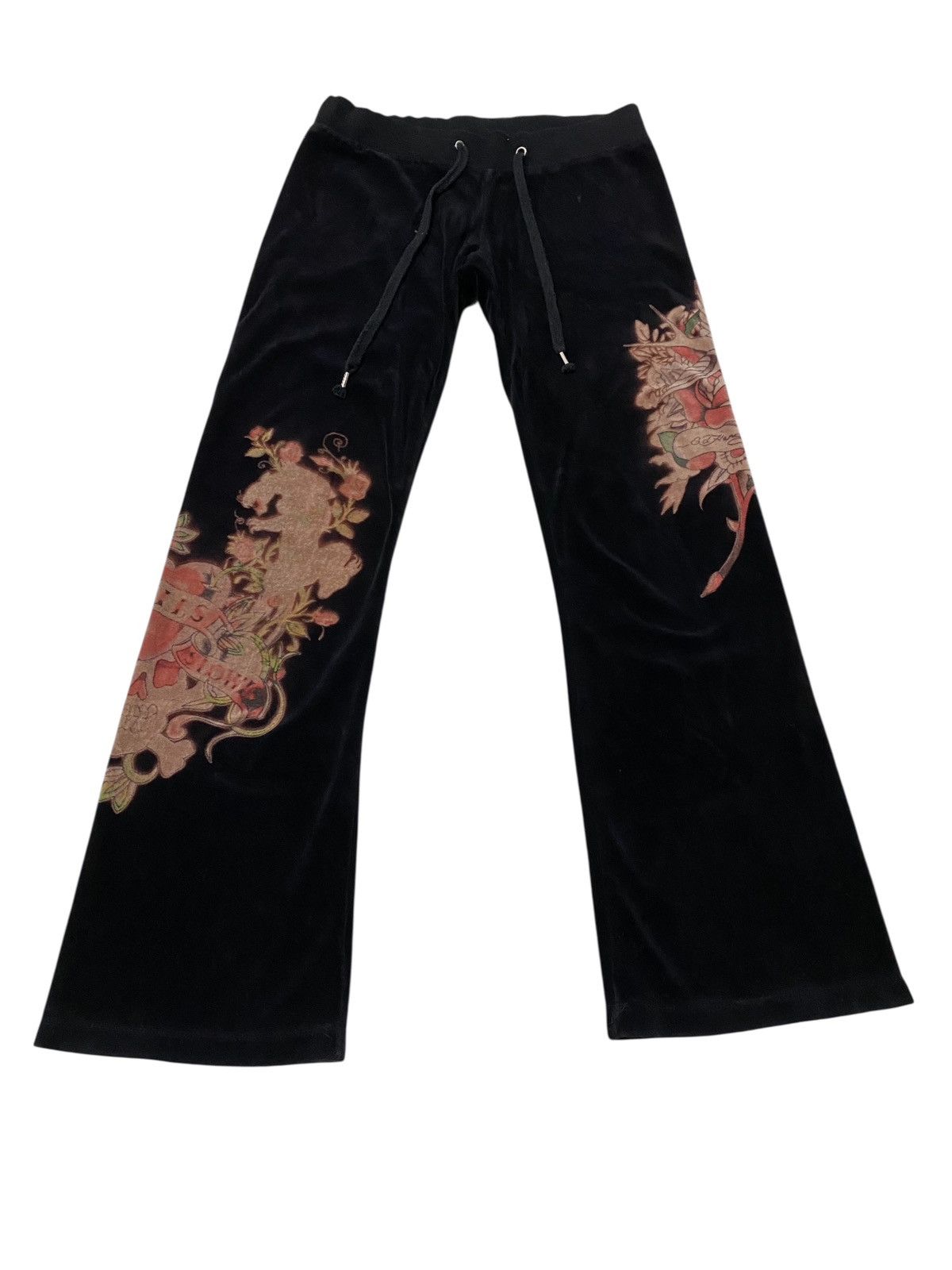 Ed Hardy Ed Hardy velvet sweatpants Size US 32 / EU 48 - 2 Thumbnail