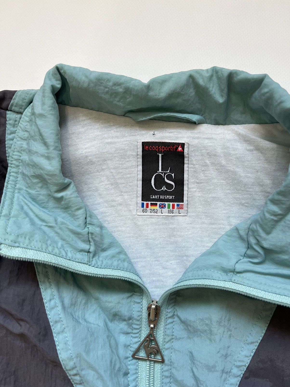 Le Coq Sportif Vintage 80’s Le Coq Sportif Vintage Nylon Jacket Size US L / EU 52-54 / 3 - 2 Thumbnail