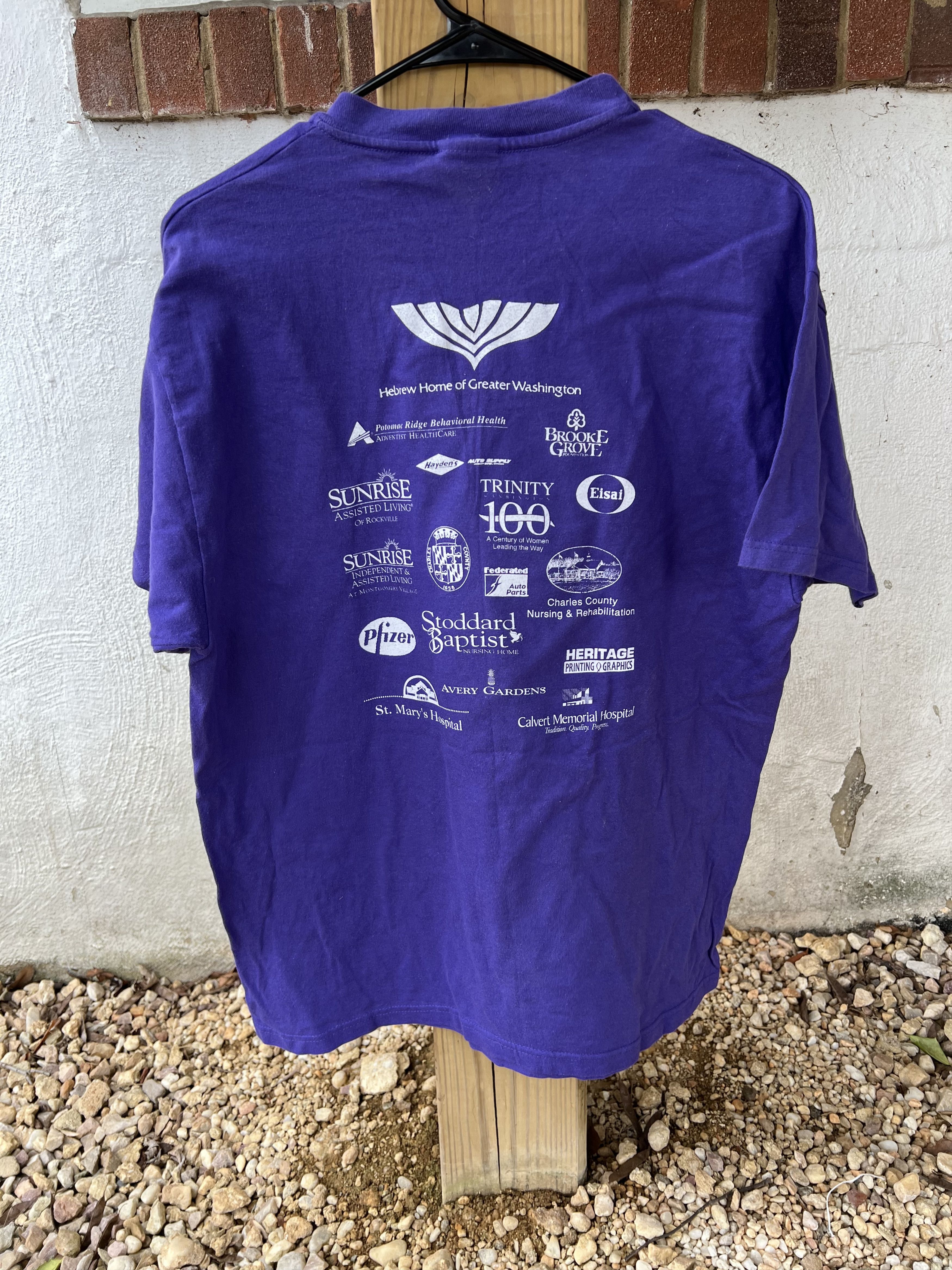 Vintage 2000 Alzheimer's Association Memory Run T-Shirt Size US L / EU 52-54 / 3 - 5 Thumbnail