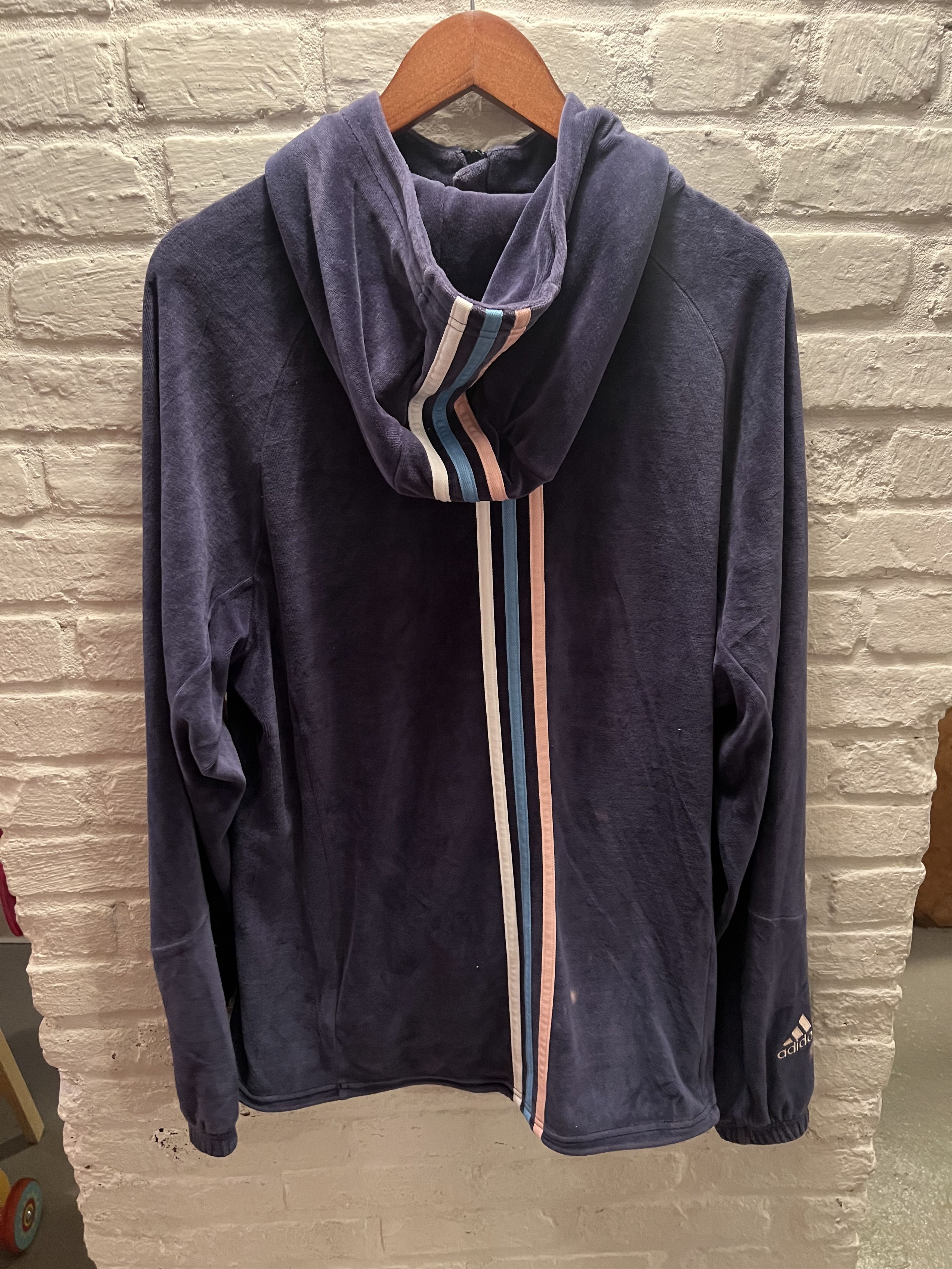 Adidas × Kith Kith x Adidas - Velour Zip Hoodie - Medium Size US M / EU 48-50 / 2 - 2 Thumbnail