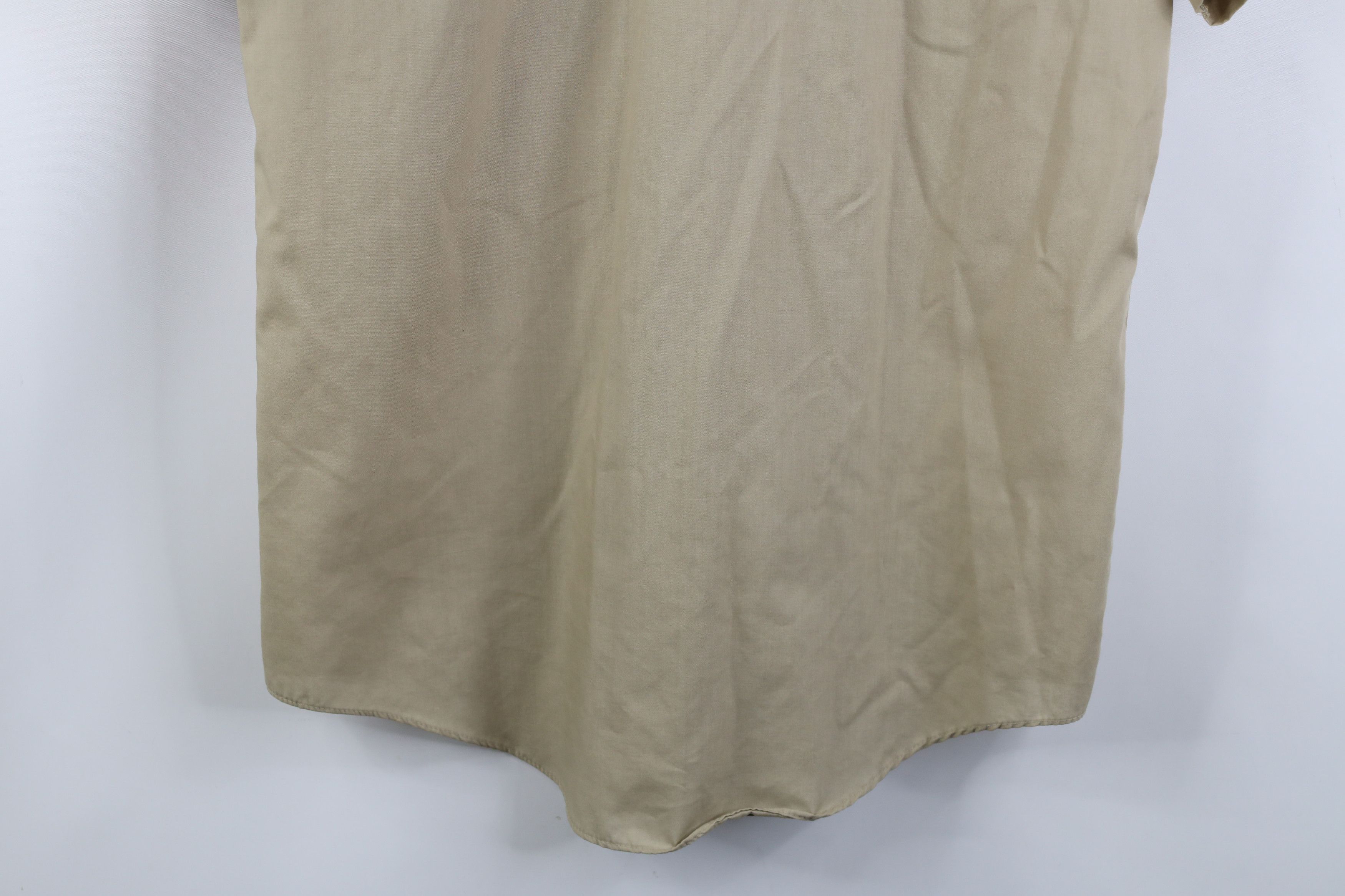 Vintage Vintage 70s Streetwear Safari Bush Military Button Shirt Size US S / EU 44-46 / 1 - 13 Thumbnail