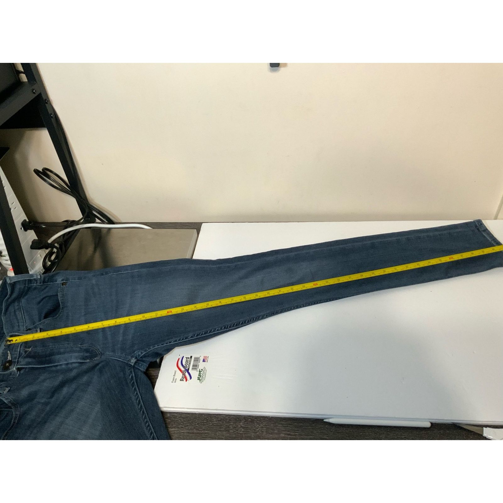 Paige Paige Normandie Birch Mens Straight Fit Jeans Size L USED Size US 30 / EU 46 - 11 Thumbnail