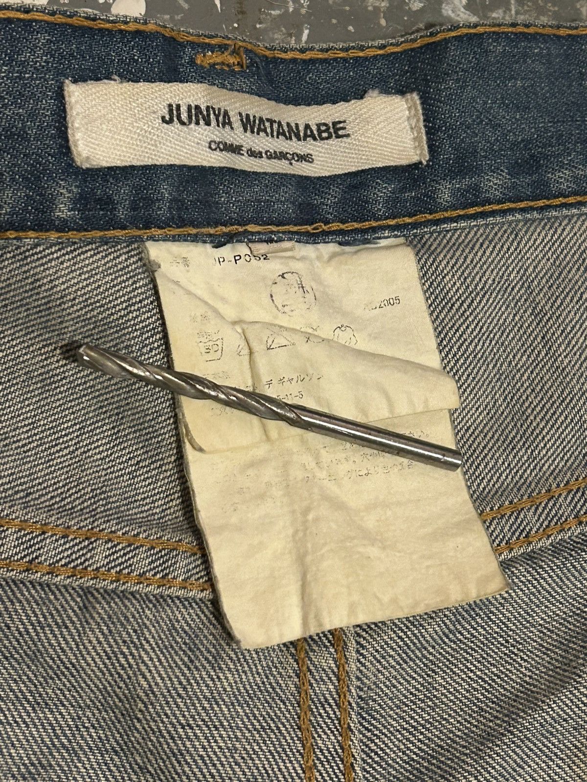 Comme des Garcons Junya watanabe ruined floral denim Size US 30 / EU 46 - 4 Thumbnail