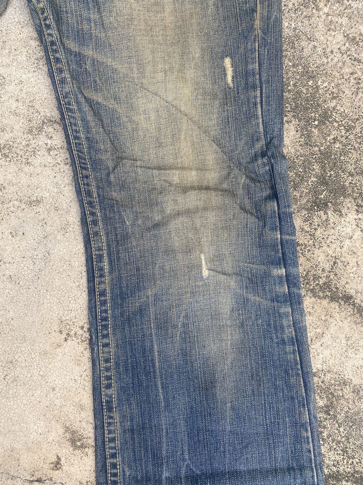 If Six Was Nine × Japanese Brand Flare Jeans Red Pepper Clawmark Snake Skin Size US 34 / EU 50 - 6 Thumbnail