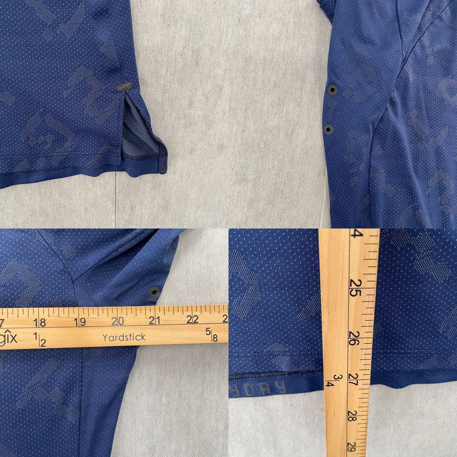 Lululemon LULULEMON Drysense Long Sleeve Shirt Adult Large Blue Athletic Gym Mens Size US L / EU 52-54 / 3 - 8 Thumbnail