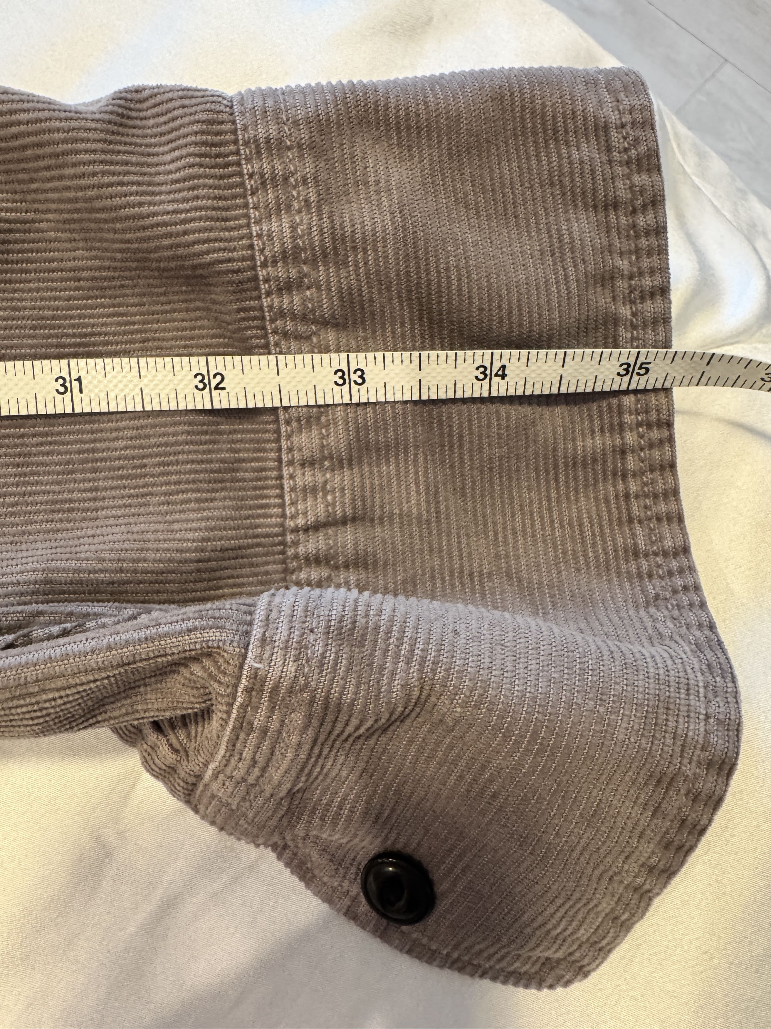 Jean Shop Gray corduroy workshirt Size US XXL / EU 58 / 5 - 5 Thumbnail