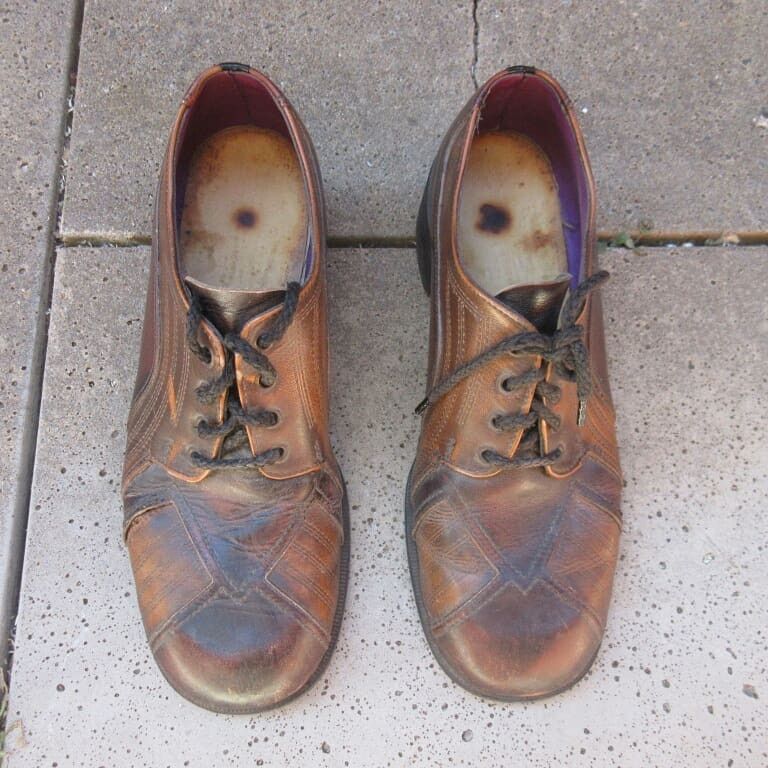 Vintage A 70s Glamrock smoothies Sharpies shoes With cross on Size US 8.5 / EU 41-42 - 2 Thumbnail