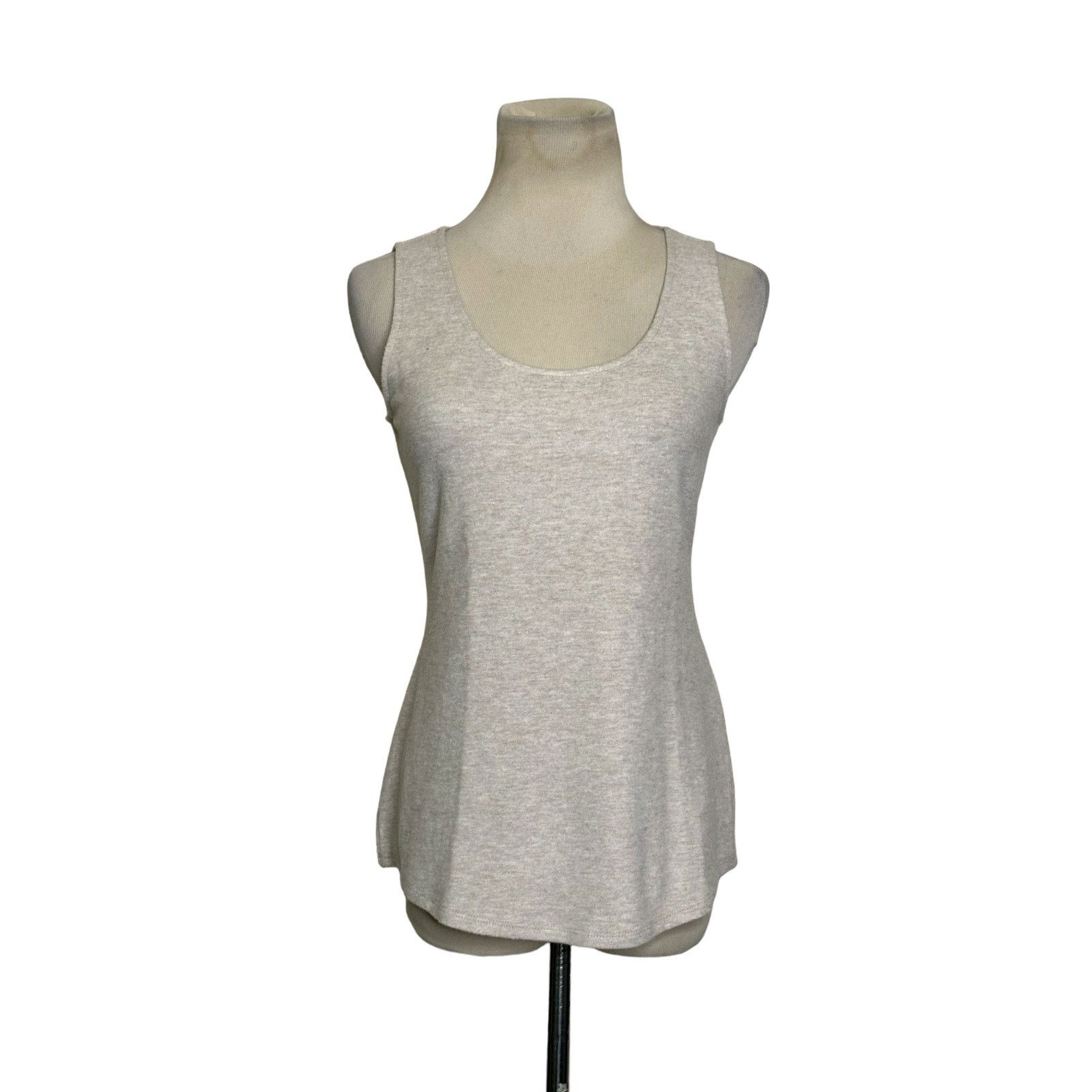 White House Black Market White House Black Market oatmeal tank top size XSP Size XS / US 0-2 / IT 36-38 - 1 Thumbnail