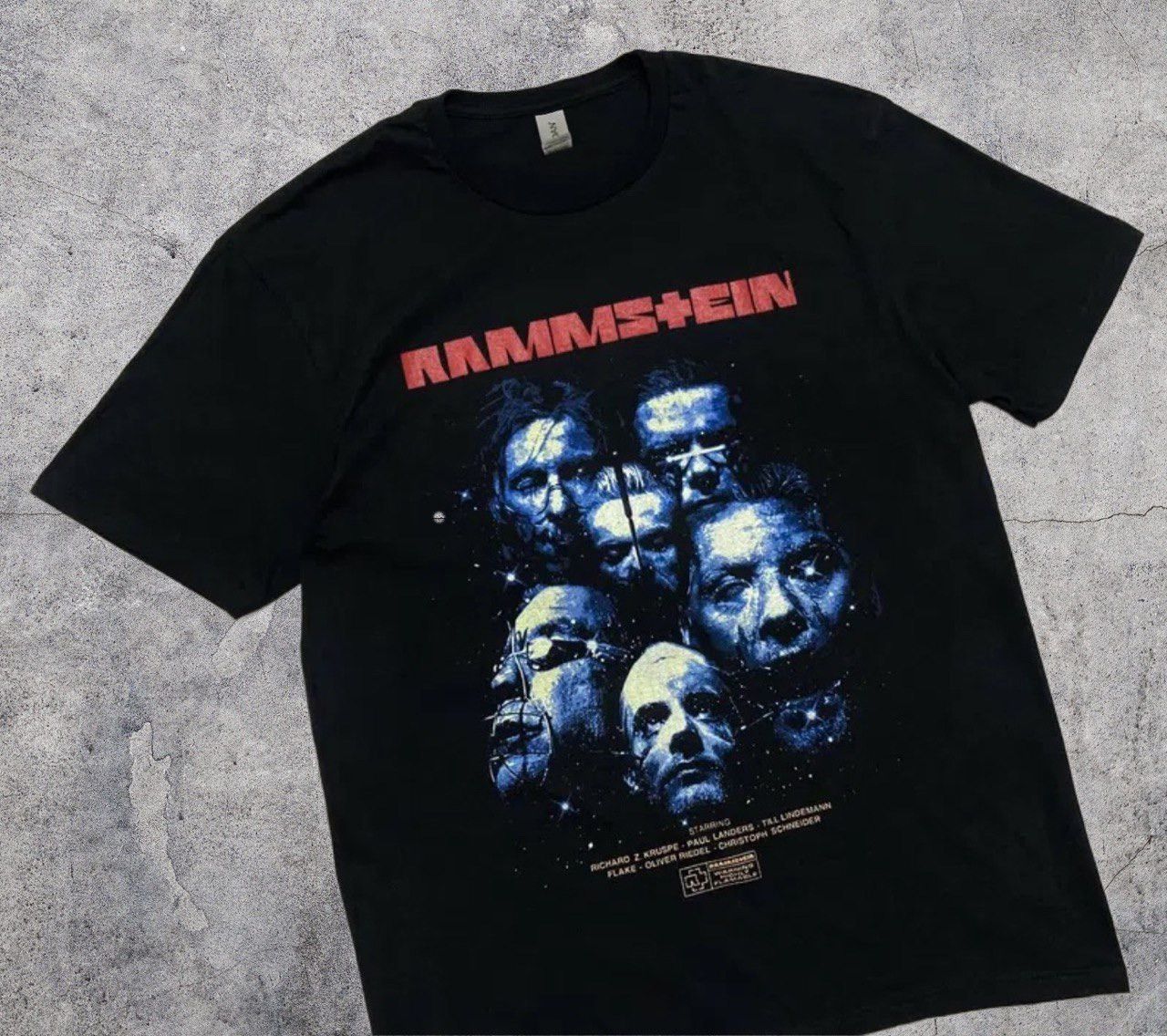 Band Tees × Vintage Rammstein Sehnsucht T Shirt Big Logo 2 Side Vintage Archive Size US L / EU 52-54 / 3 - 4 Thumbnail