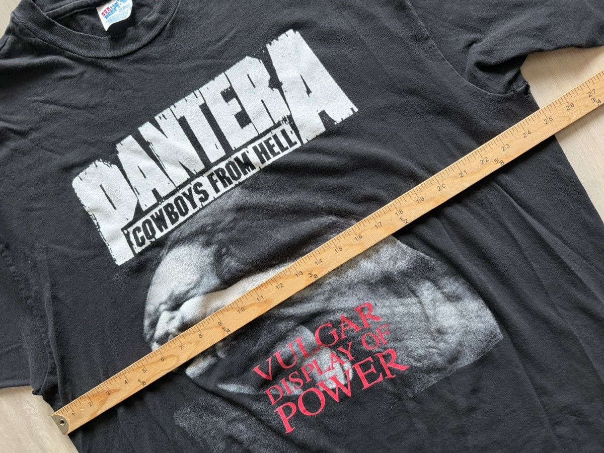 Vintage Vintage 90s Pantera Vulgar Display of Power Cowboys …sz XL Size US XL / EU 56 / 4 - 3 Thumbnail
