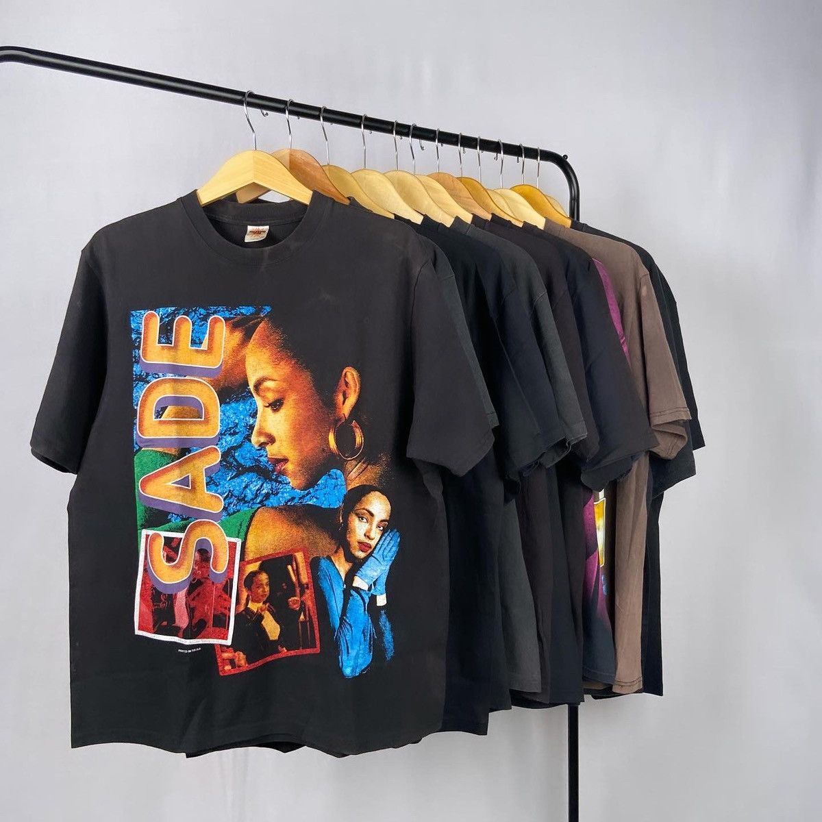 image of Band Tees x Rap Tees Sade Kids Of Me Tee in Black (Size XL)