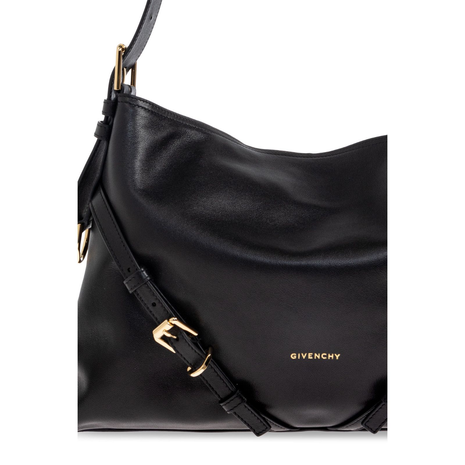 Givenchy GIVENCHY Shopper Type Black Leather Shoulder Bag New & Authe Size ONE SIZE - 5 Thumbnail