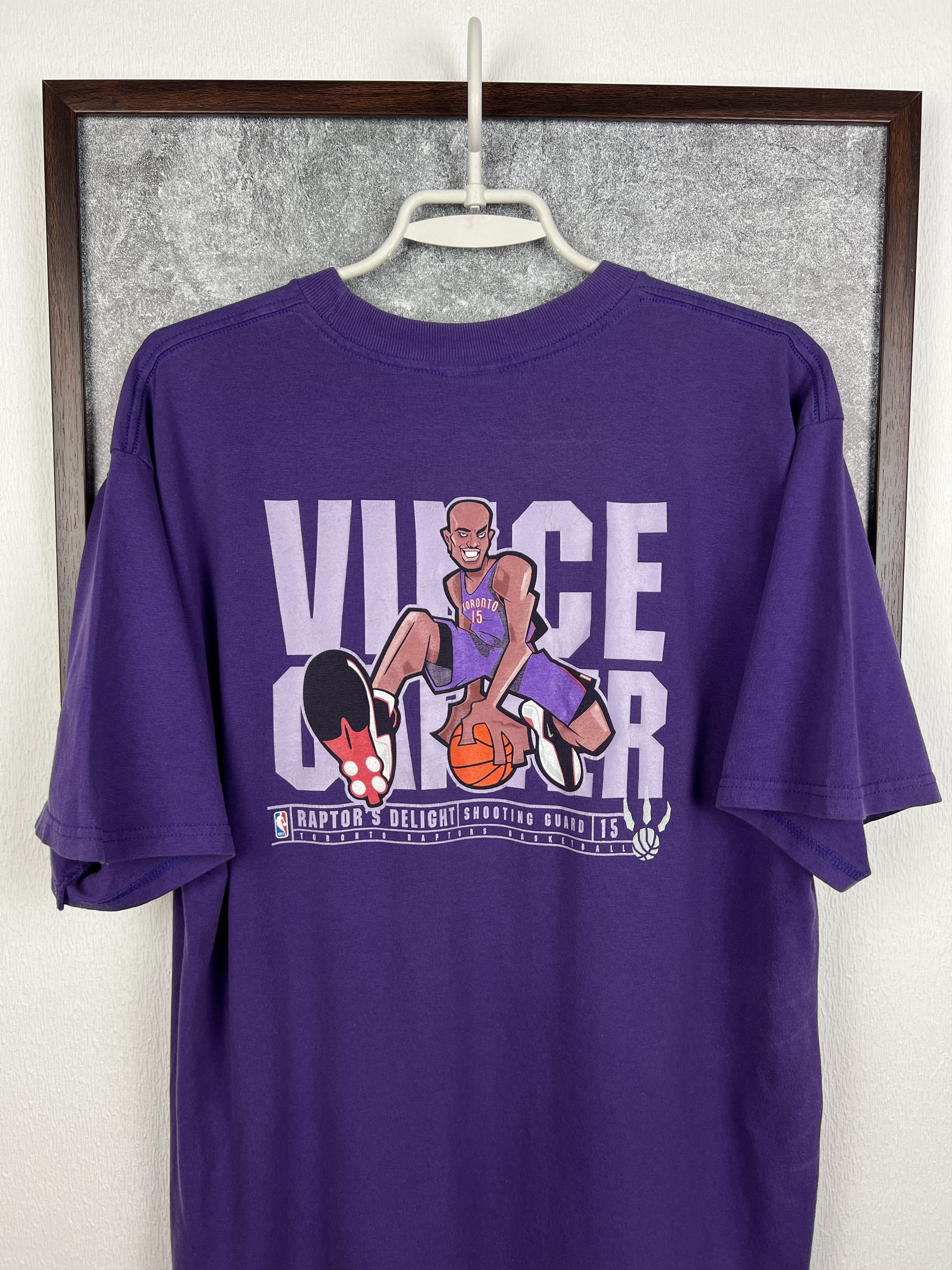 Nike Toronto Raptors Vince Carter Over Print NBA Jersey Shirt Size US M / EU 48-50 / 2 - 1 Thumbnail