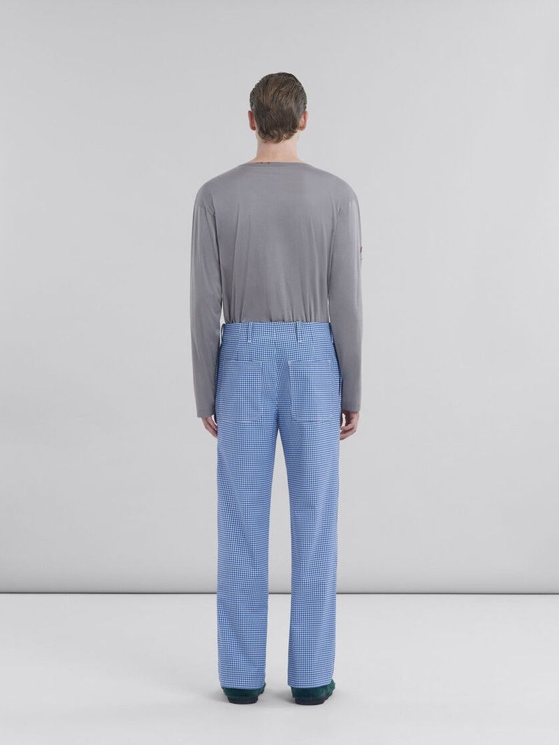 Marni o1w1db10526 Bottoms in Blue Size US 32 / EU 48 - 3 Thumbnail