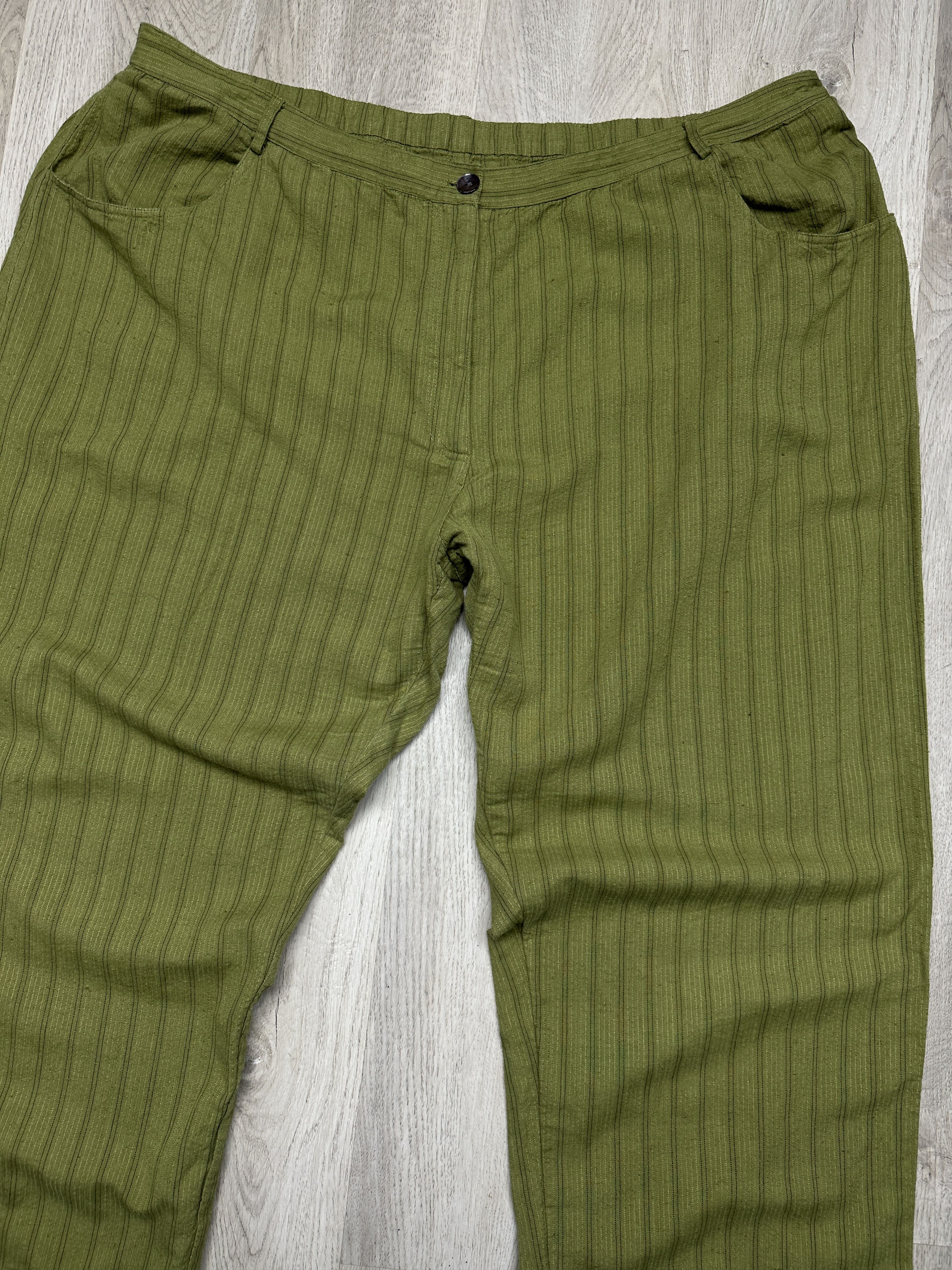 Gudrun Sjoden Gudrun Sjoden Womens LINEN Sweatpants Pants Size 34" / US 12 / IT 48 - 2 Thumbnail