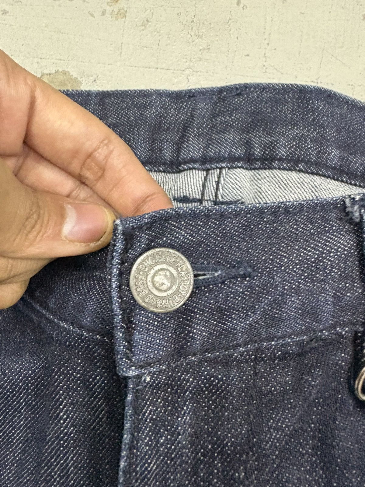 Tornado Mart Waxed Buffalo Bobs Indigo D-ring playboy holy land J Cut Size US 31 - 9 Thumbnail