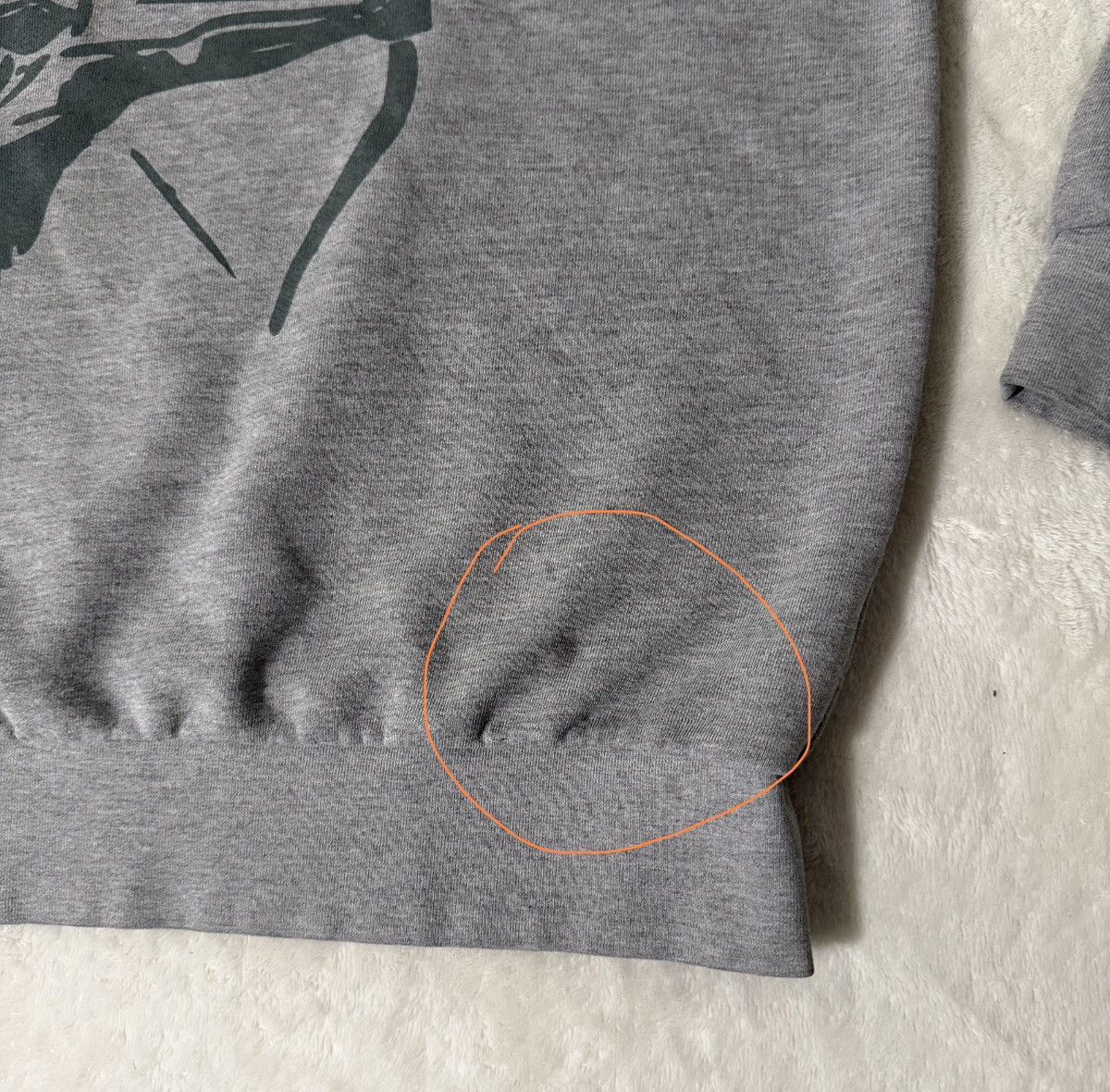 Wish Me Luck Wish Me Luck LA Archer Crewneck Sweatshirt Gray Size US L / EU 52-54 / 3 - 3 Thumbnail