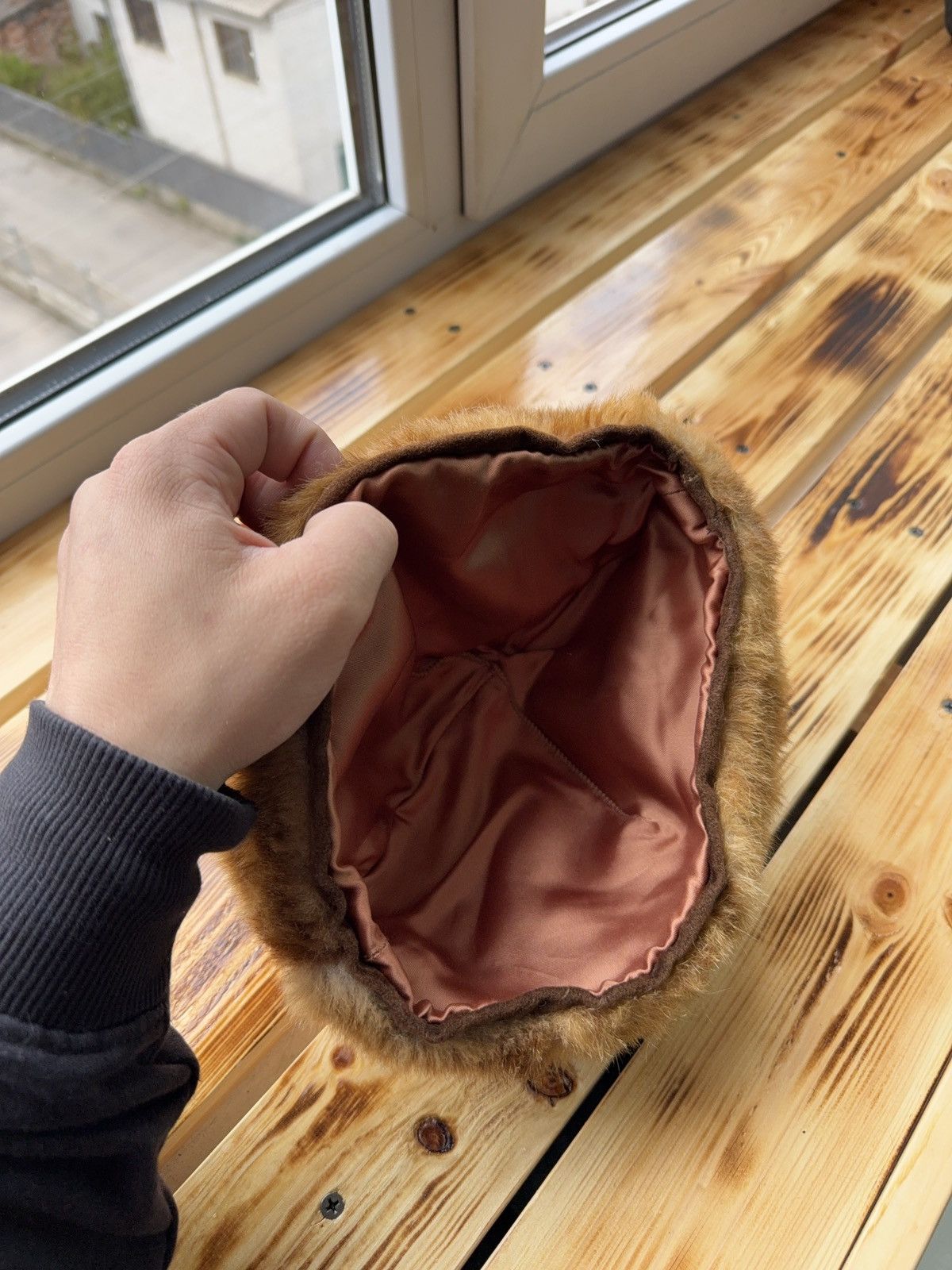 Le Grande Bleu (L.G.B.) Vintage Handmade 00s Real Fur Retro Hat Japanese LGB Style Size ONE SIZE - 6 Thumbnail