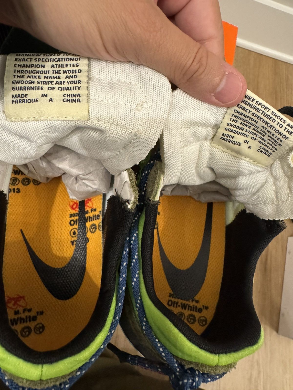 Nike × Off-White Nike Off-White x Air Zoom Terra Kiger 5 CD8179 Size 9 Size US 9 / EU 42 - 12 Thumbnail