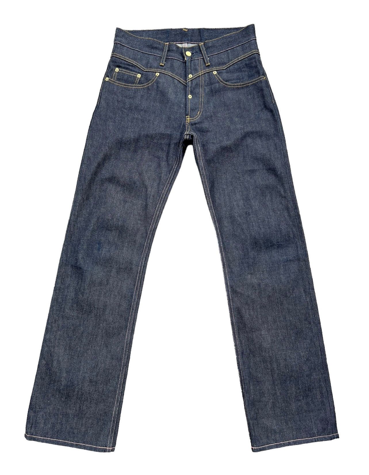 Other Glad Hand Japan Cross Embroider Denim Redline Selvedge Jeans Size US 30 / EU 46 - 2 Thumbnail
