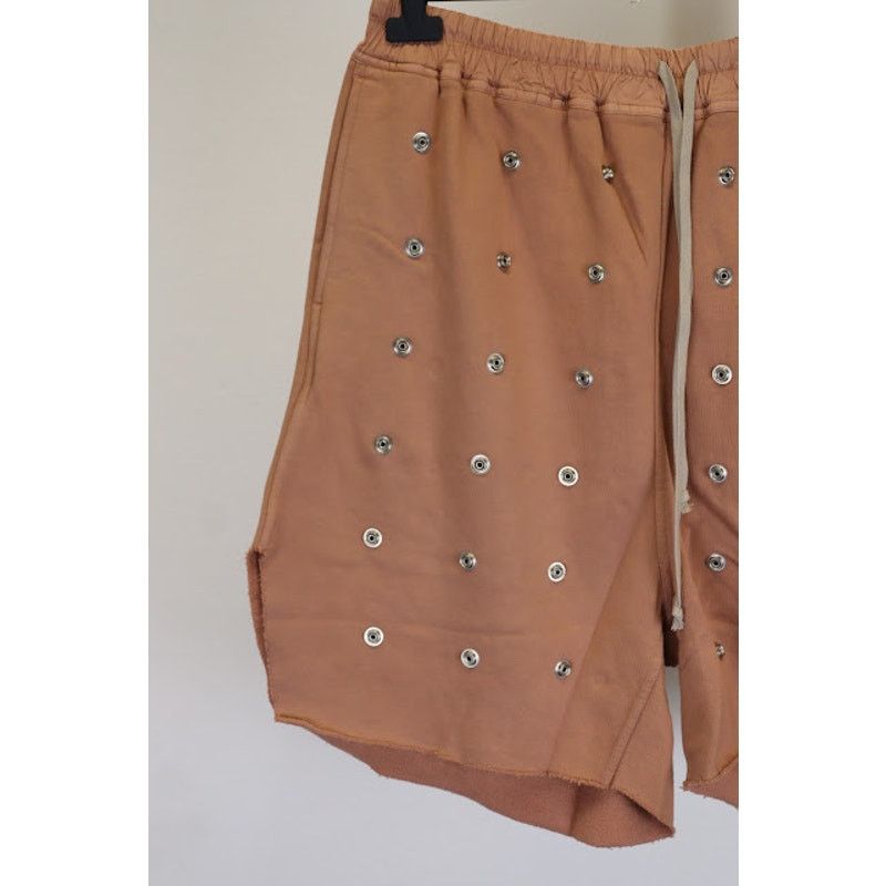 Rick Owens o1rshd1 Long Boxer in Dark Pink Size US 34 / EU 50 - 4 Thumbnail