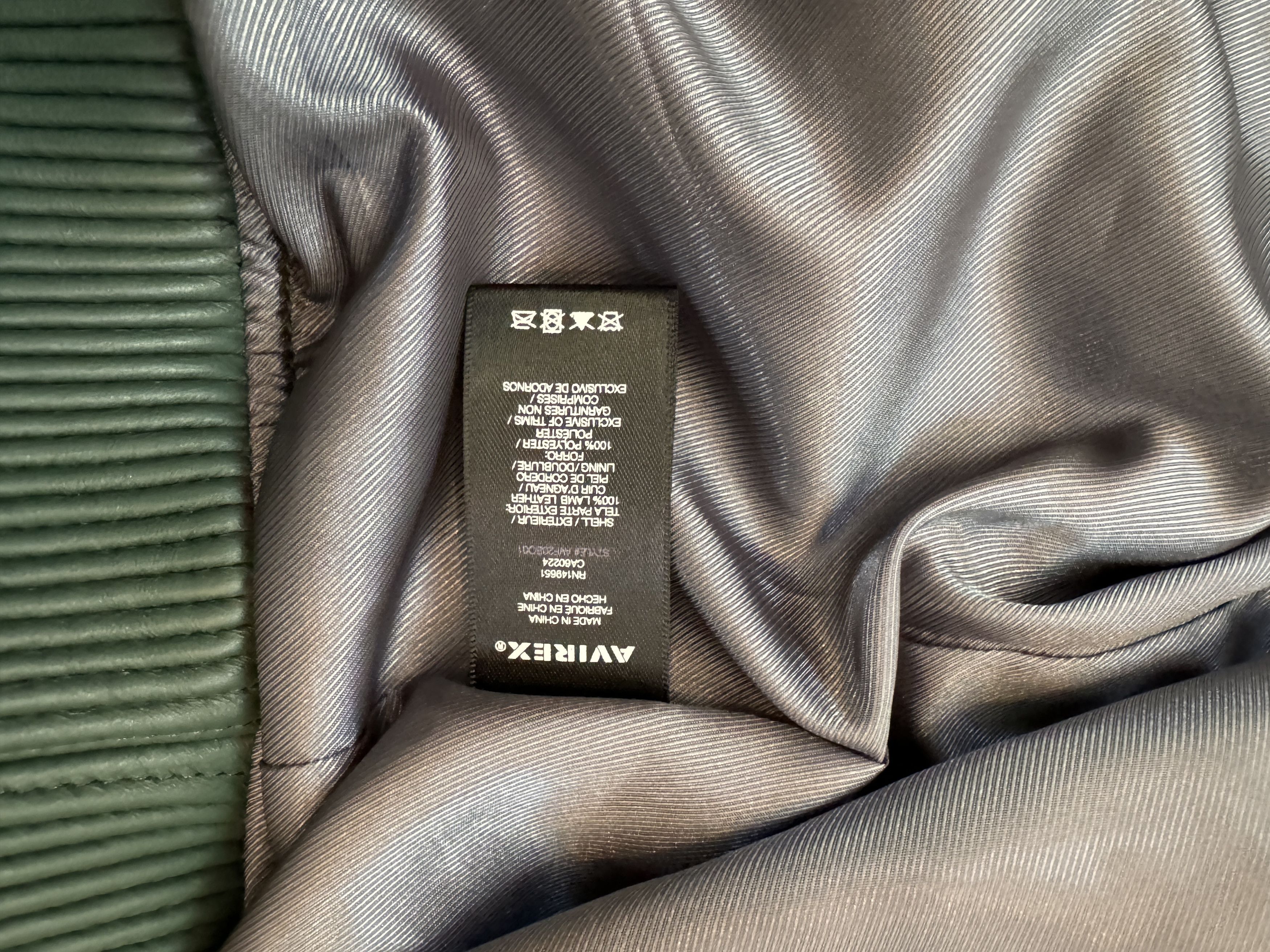 Avirex 1/30 HIDDEN NY x Avirex Worldwide Leather Bomber Jacket Size US M / EU 48-50 / 2 - 11 Thumbnail