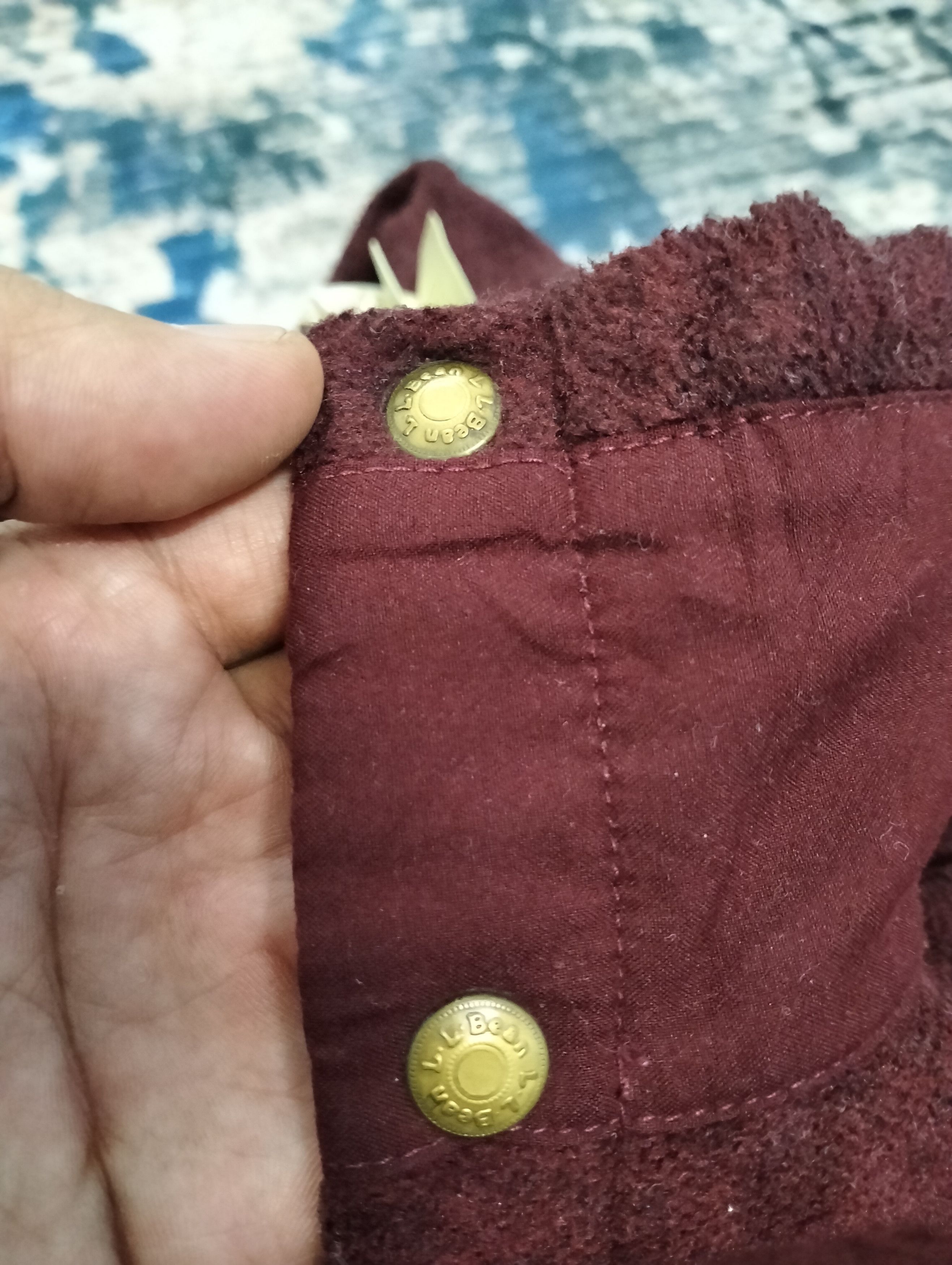 L.L. Bean × Vintage Vintage LL Bean Red Fleece Casual sweater Size US M / EU 48-50 / 2 - 5 Thumbnail