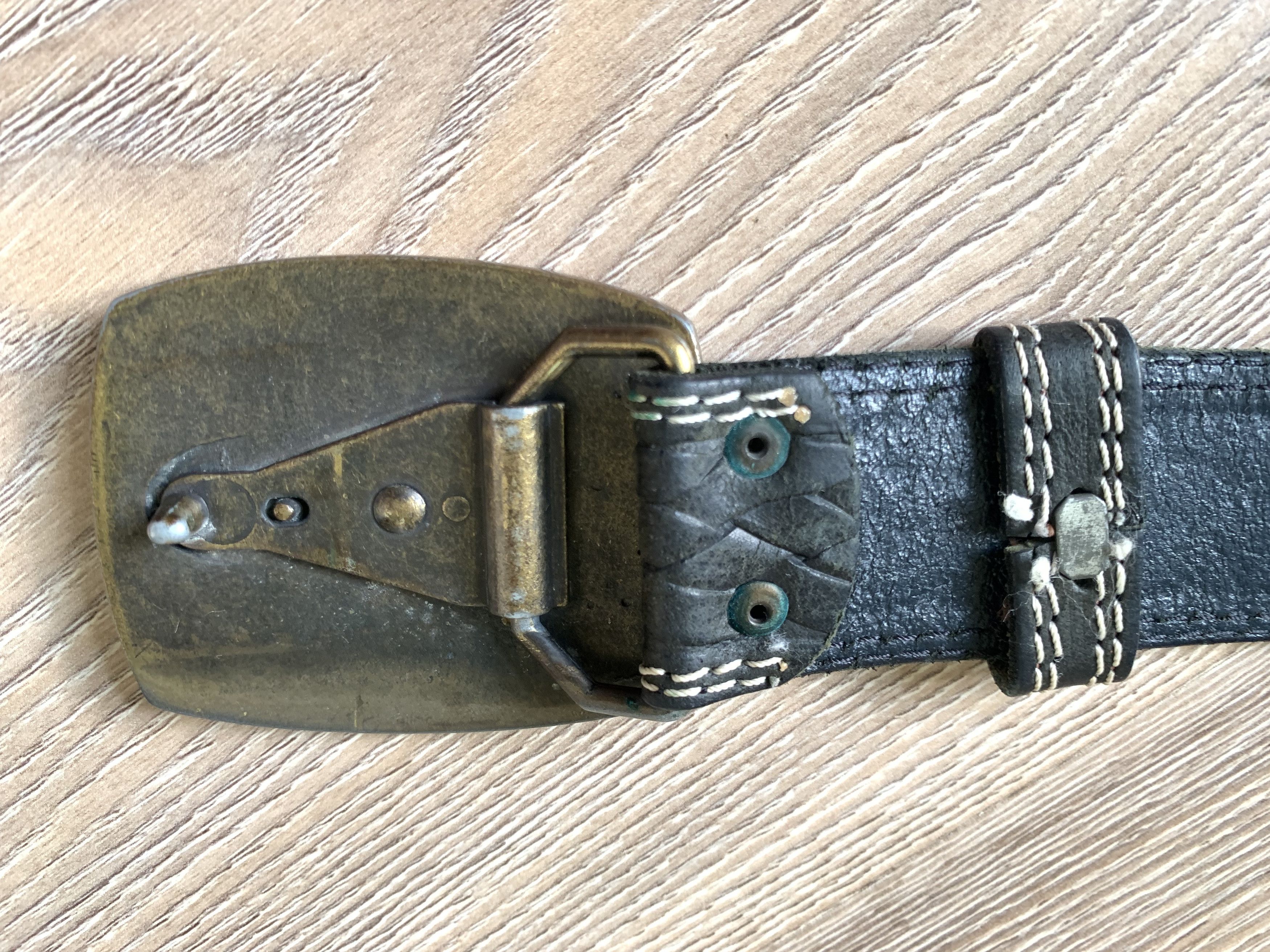 Diesel Diesel Vintage Leaher Belt Size ONE SIZE - 6 Thumbnail