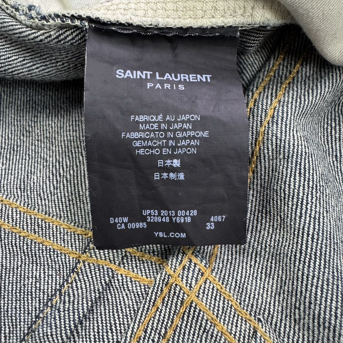 Saint Laurent Paris SAINT LAURENT PARIS FW13 BLUE D03 DENIM Size US 33 - 4 Thumbnail