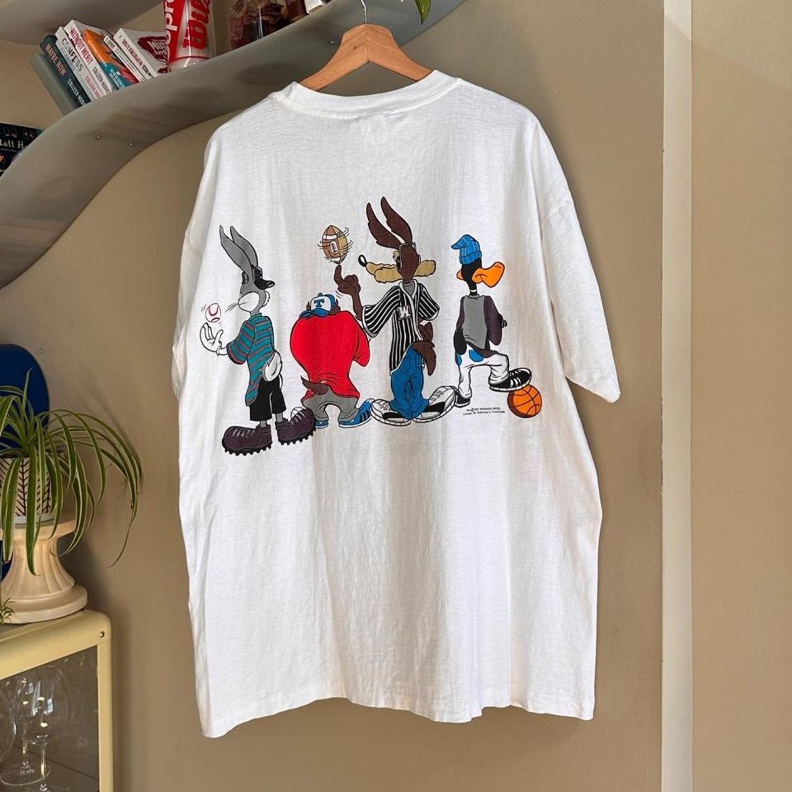 Cartoon Network × Vintage Vintage 1991 Looney Tunes Cartoon Shirt Size US L / EU 52-54 / 3 - 6 Thumbnail