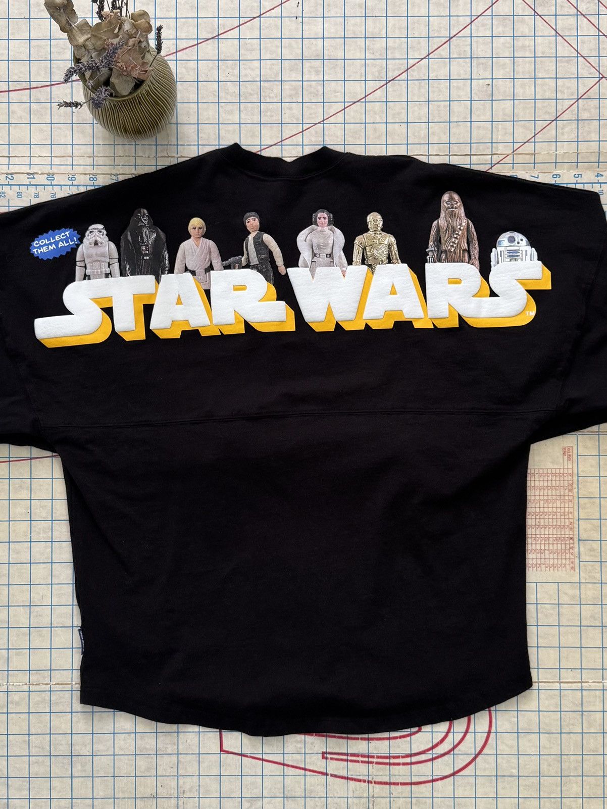 Disney × Star Wars Star Wars Spirit Jersey Long Sleeve Vintage Action Figures Size US M / EU 48-50 / 2 - 2 Thumbnail