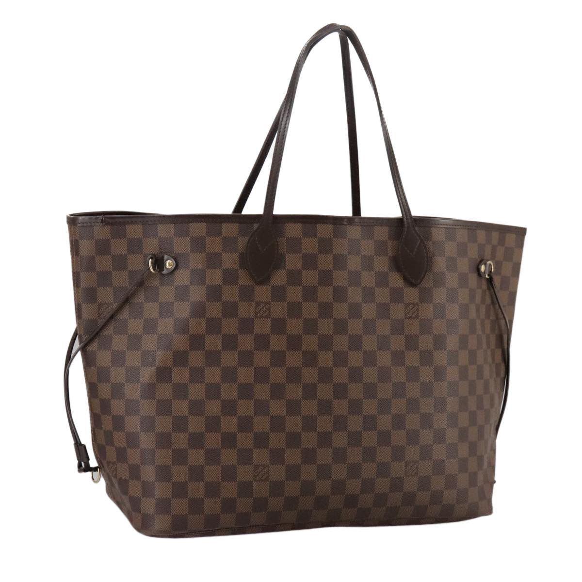 Louis Vuitton Neverfull Gm Brown Canvas Tote Bag (Pre-Owned) Size ONE SIZE - 1 Thumbnail