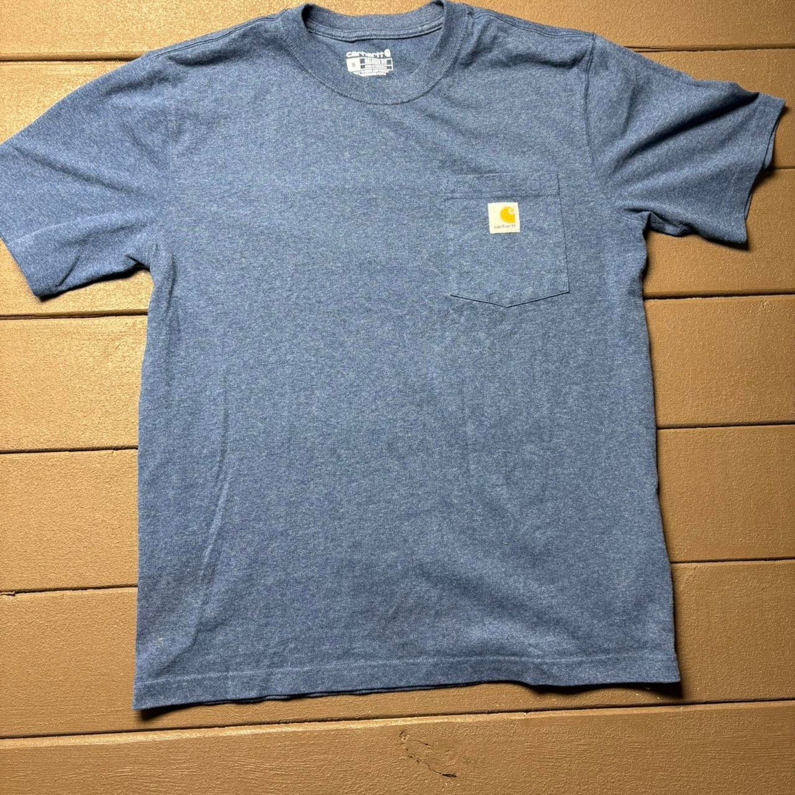 Carhartt Blue Carhartt Pocket Shirt Size US M / EU 48-50 / 2 - 1 Thumbnail