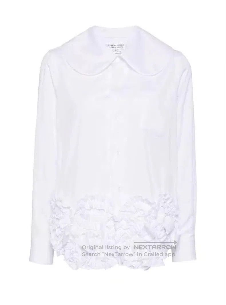 Comme des Garcons Comme Des Garcons Cotton Pique Crew Neck Shirt Size S / US 4 / IT 40 - 1 Thumbnail