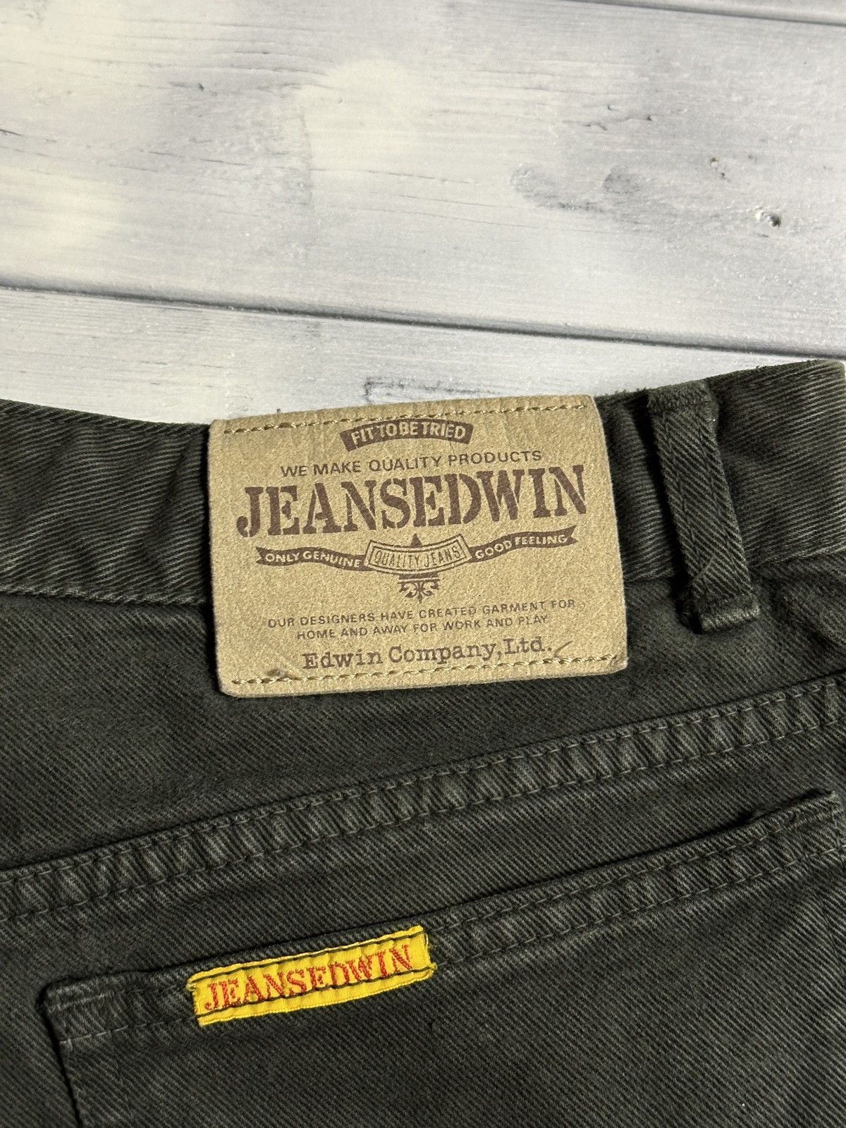 Edwin Rare Denim Shorts Edwin Made In Japan . Size US 32 / EU 48 - 3 Thumbnail