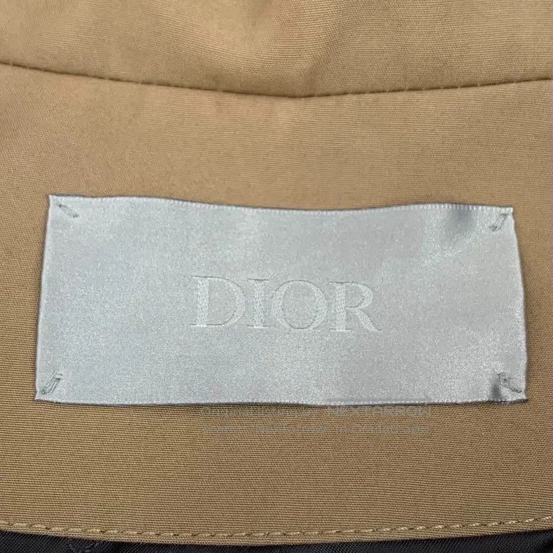 Dior Dior Brown logo letter embroidery striped stitching hooded Size US M / EU 48-50 / 2 - 6 Thumbnail