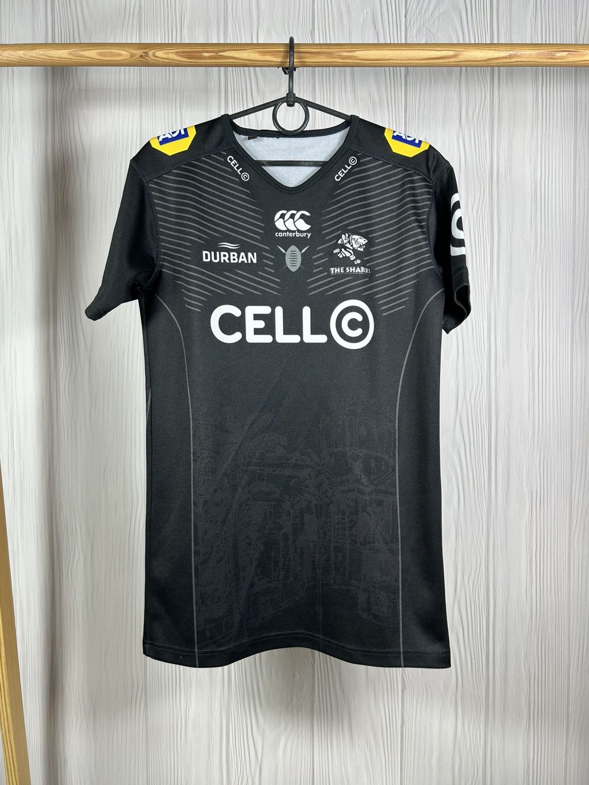 Canterbury of New Zealand Sharks Rugby Durban South Africa 2018/19 Jersey CANTERBURY Size US S / EU 44-46 / 1 - 1 Thumbnail