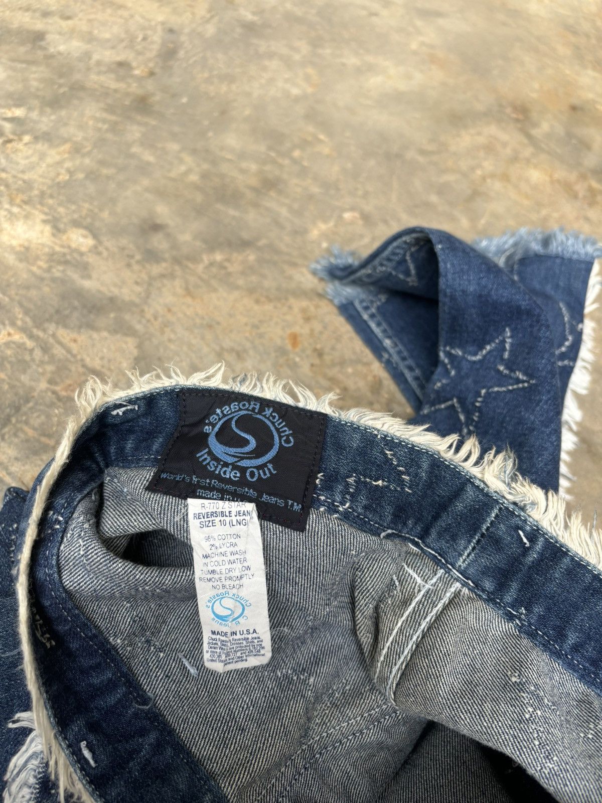 Hysteric Glamour Y2k Chuck Roaste's Star Ifsixwasnine Punk Style Jeans Size 29" - 8 Thumbnail