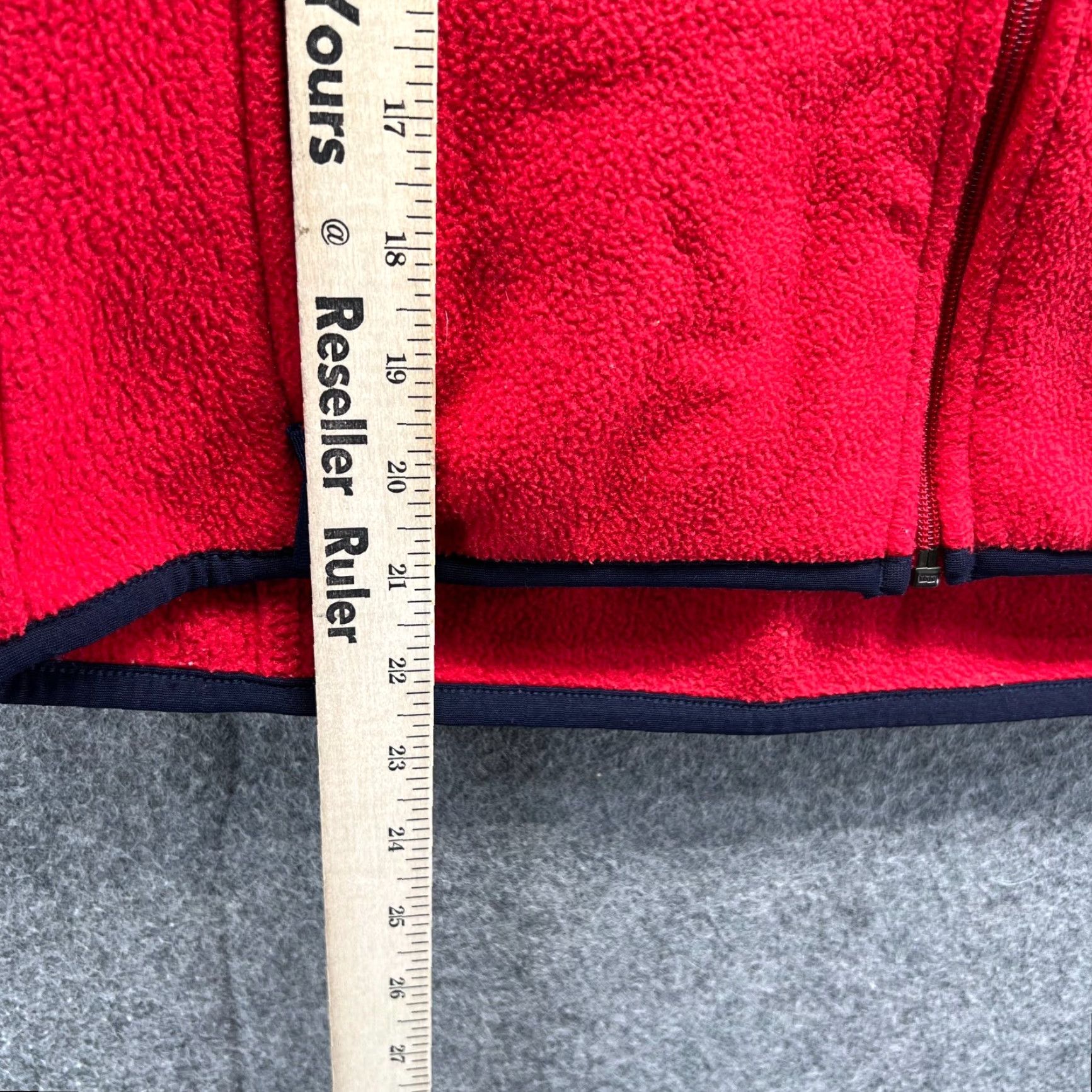 Vintage VINTAGE Woolrich Vest Women Medium Jackets Sleeveless Red Full Zip Fleece Size M / US 6-8 / IT 42-44 - 5 Thumbnail