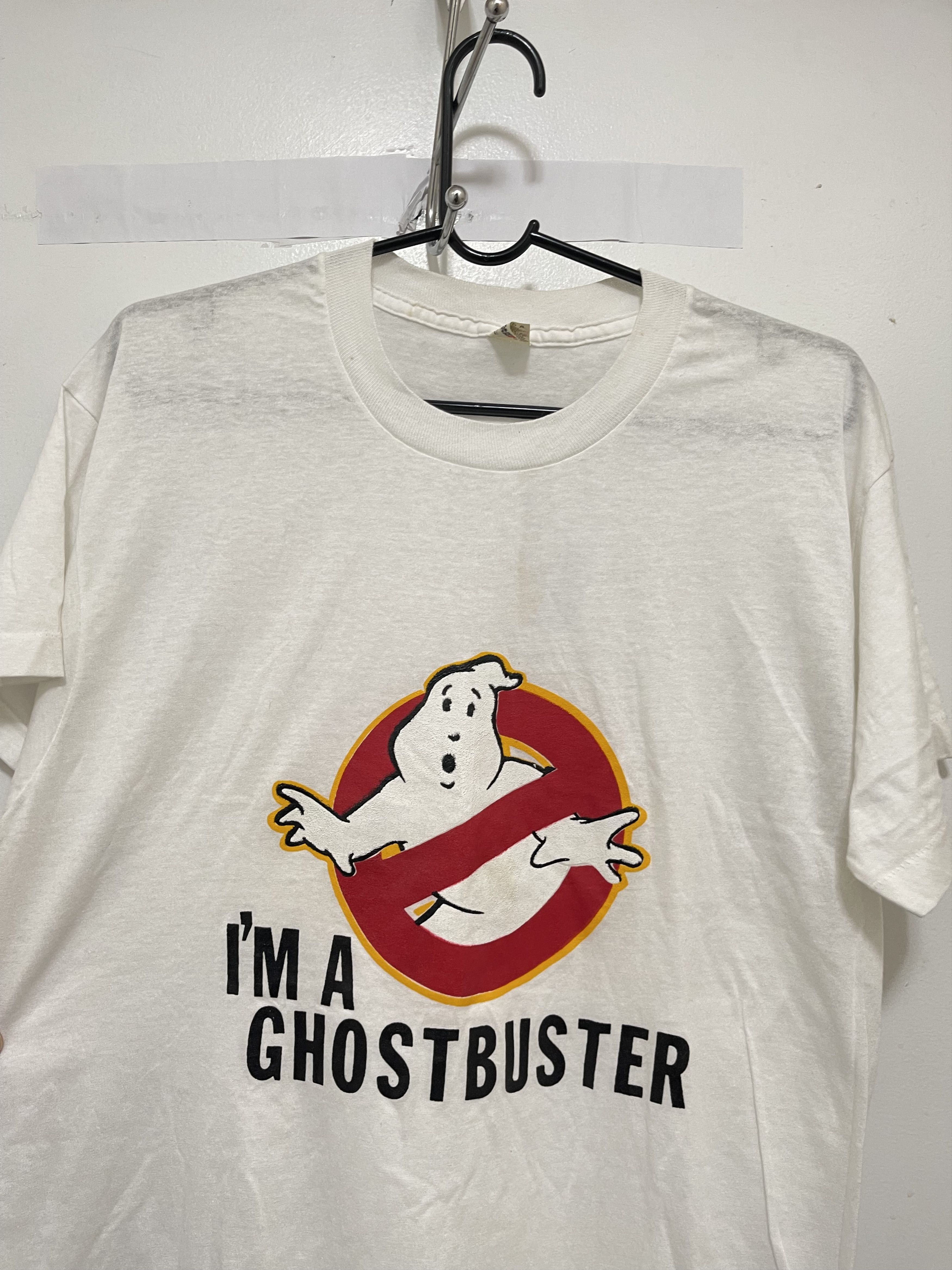 Vintage Vintage 1980s Ghostbusters 50 cotton poly Tee Halloween Size US XL / EU 56 / 4 - 2 Thumbnail