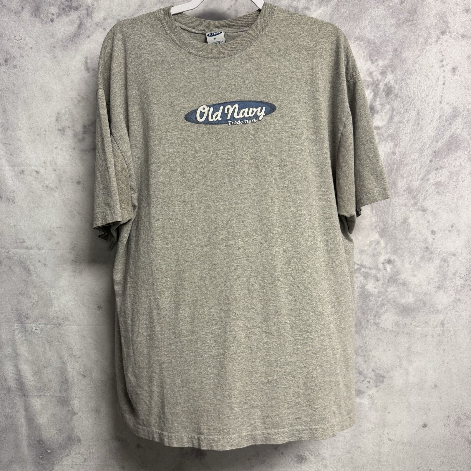 Old Navy Vintage Old Navy T Shirt Mens XL 23x28 Gray Y2K 90s Short Sl Size US XL / EU 56 / 4 - 2 Thumbnail