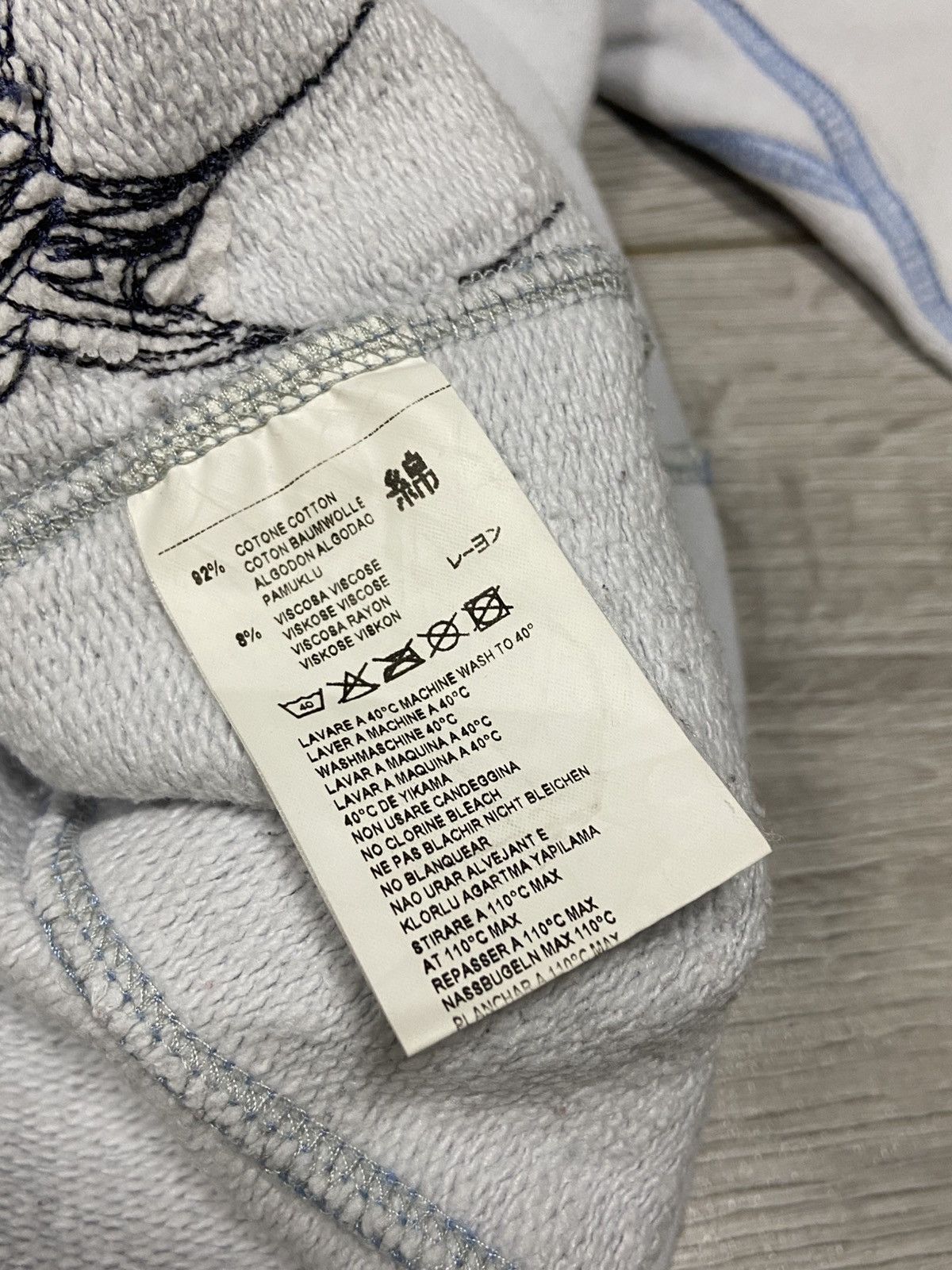 Diesel Diesel ♠️ vintage spades patterns sweatshirt cross Size US L / EU 52-54 / 3 - 7 Thumbnail