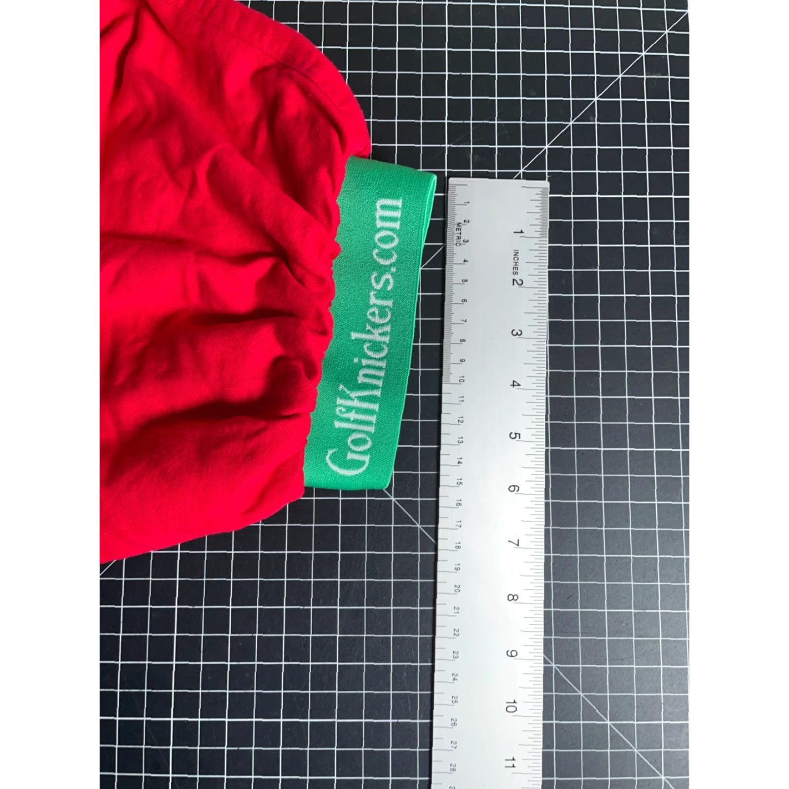 Vintage Golf Knickers Pants Mens 38 x 22 Pleated Red Green Lightweight Chino Tapered High Rise Casual Vintage No Size US 38 / EU 54 - 7 Thumbnail