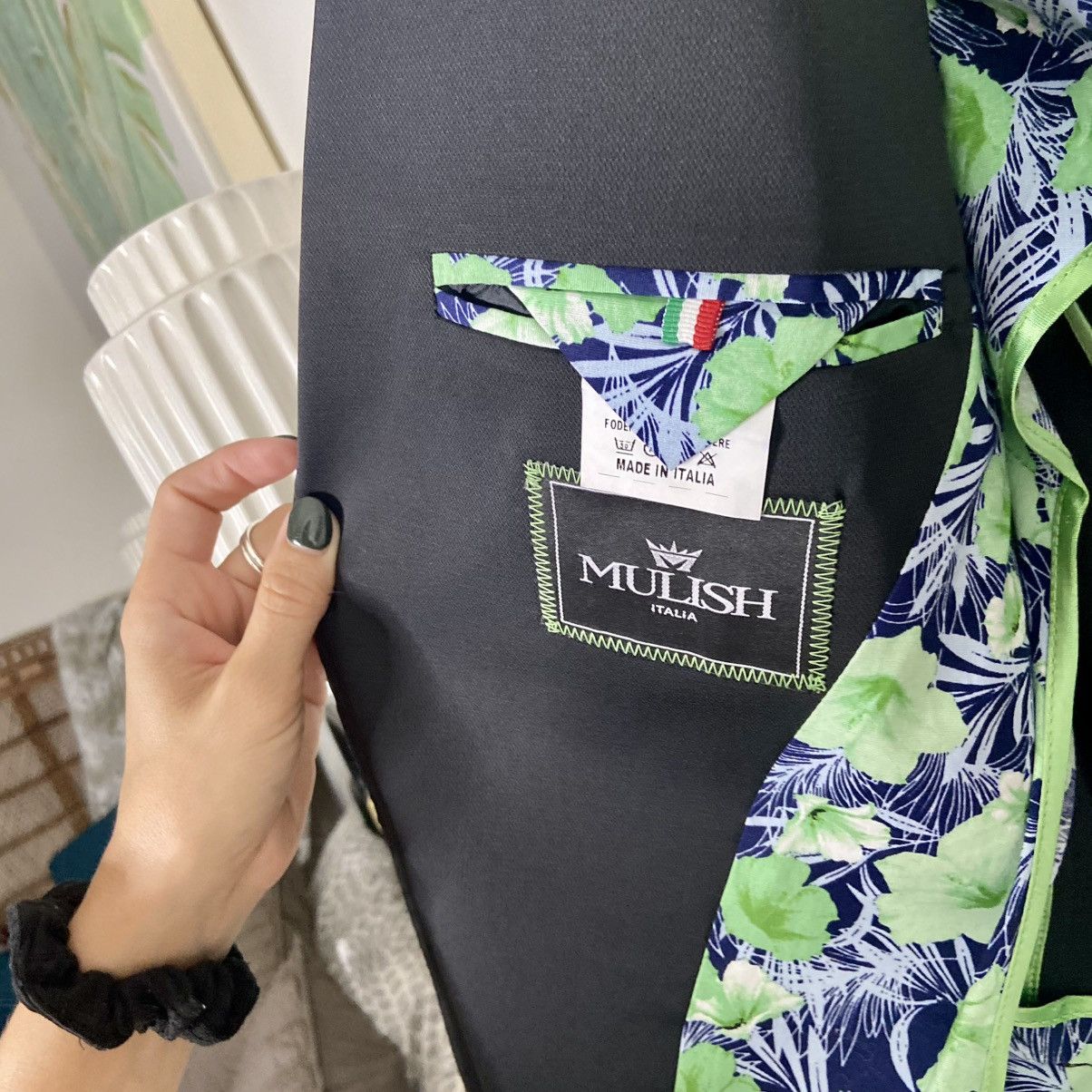 Other Men’s Mulish Italia Black Sport Coat | Med / 38 / Italian 48 Size 38R - 4 Thumbnail