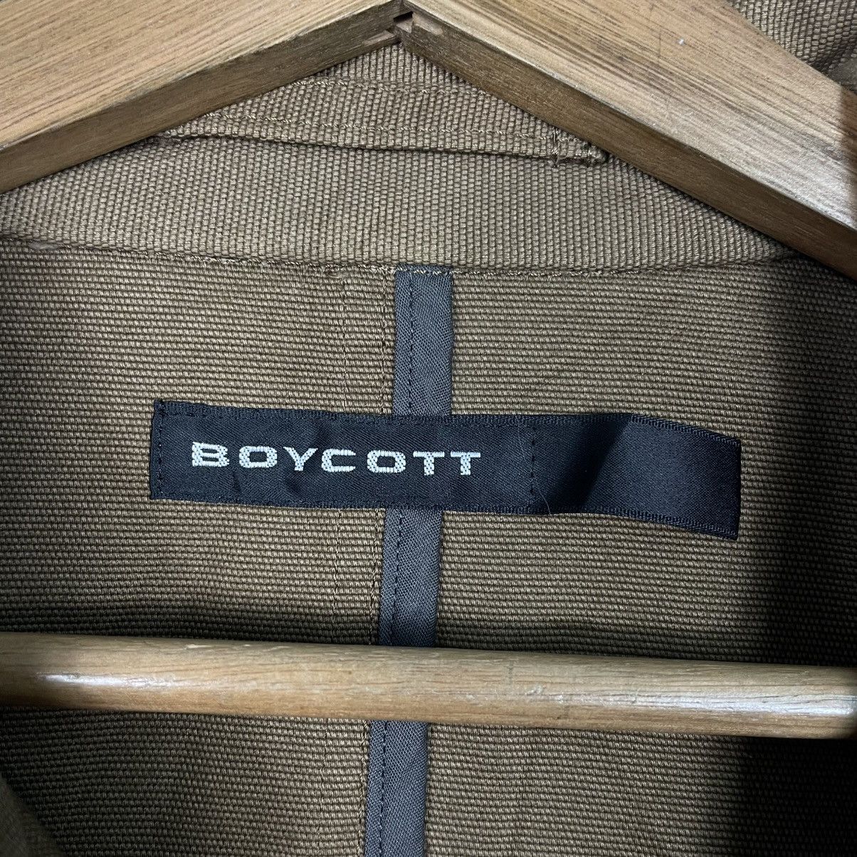 Boycott Boycott Double Breasted Brown Jacket Size US M / EU 48-50 / 2 - 15 Thumbnail