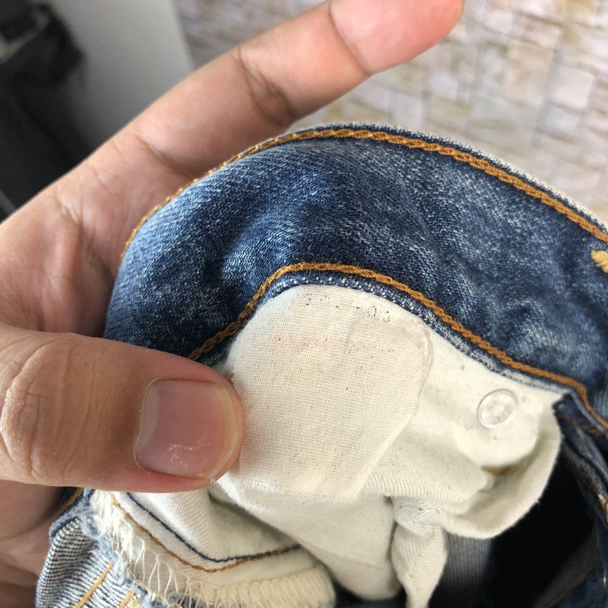 Levi's 503 Levis Blue faded Denim Pants #7572 Size US 34 / EU 50 - 25 Thumbnail