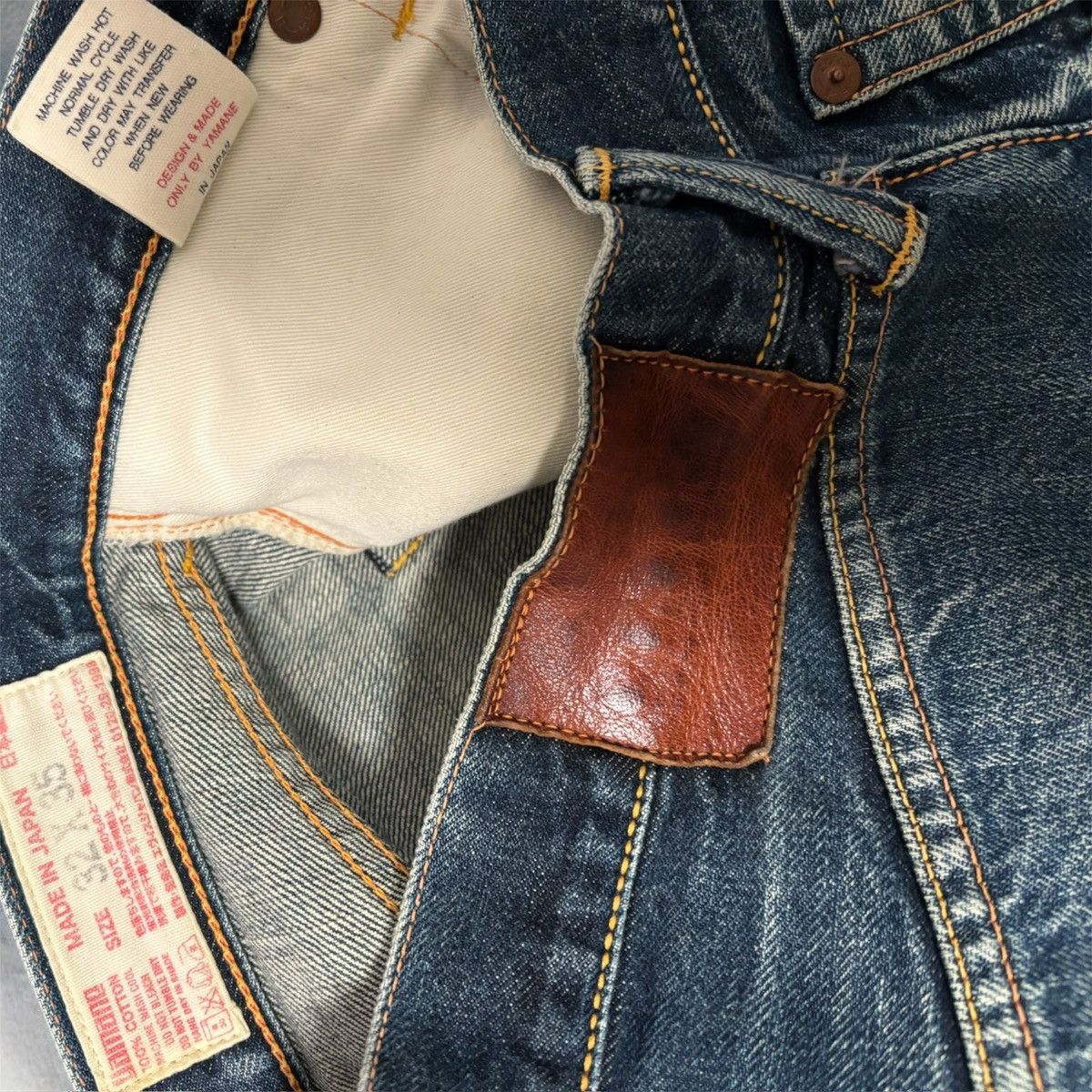 Evisu Vintage Evisu black seagull jeans Size US 31 - 7 Thumbnail