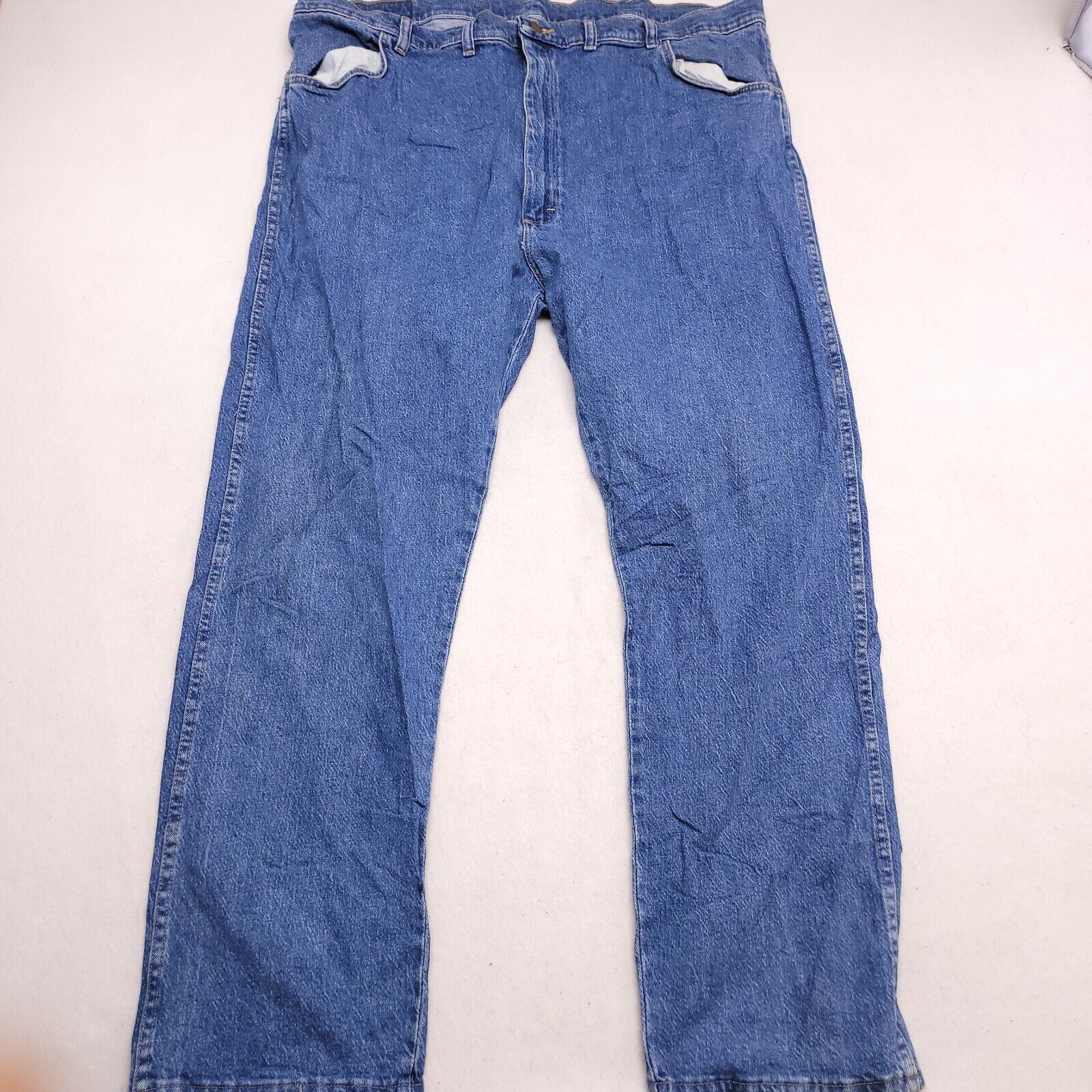 Wrangler Wrangler Casual Button Zip Denim Jeans Mens Size 44x30 Blue Size US 44 / EU 60 - 2 Thumbnail
