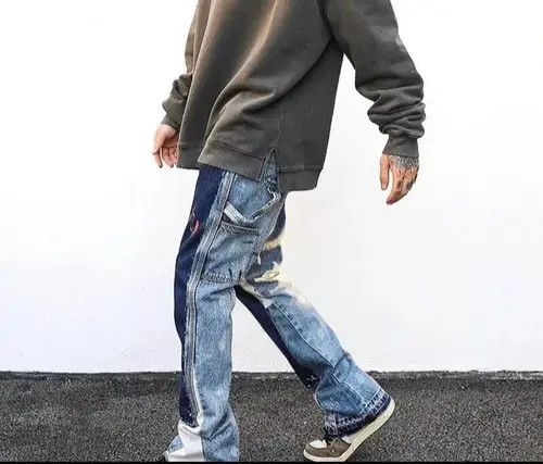 Japanese Brand × Vintage JApanese street denim jeans Size US 32 / EU 48 - 1 Thumbnail