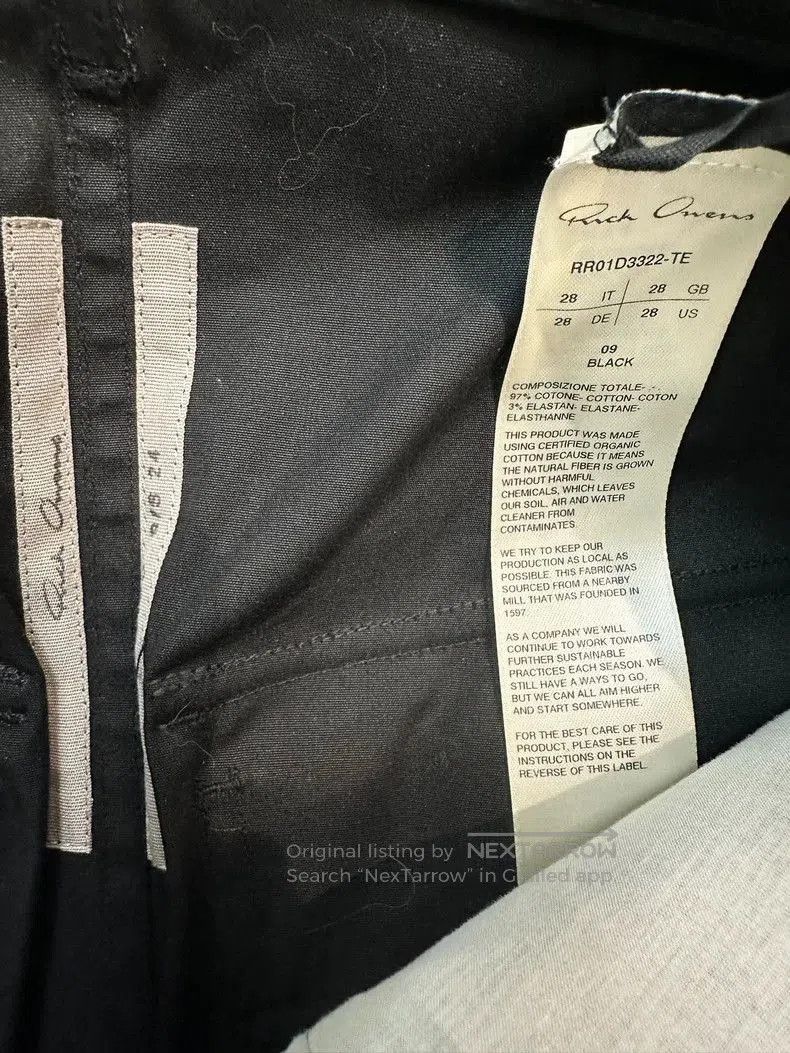 Rick Owens Rick Owens Black Cargo Shorts for Men. Size US 28 / EU 44 - 8 Thumbnail